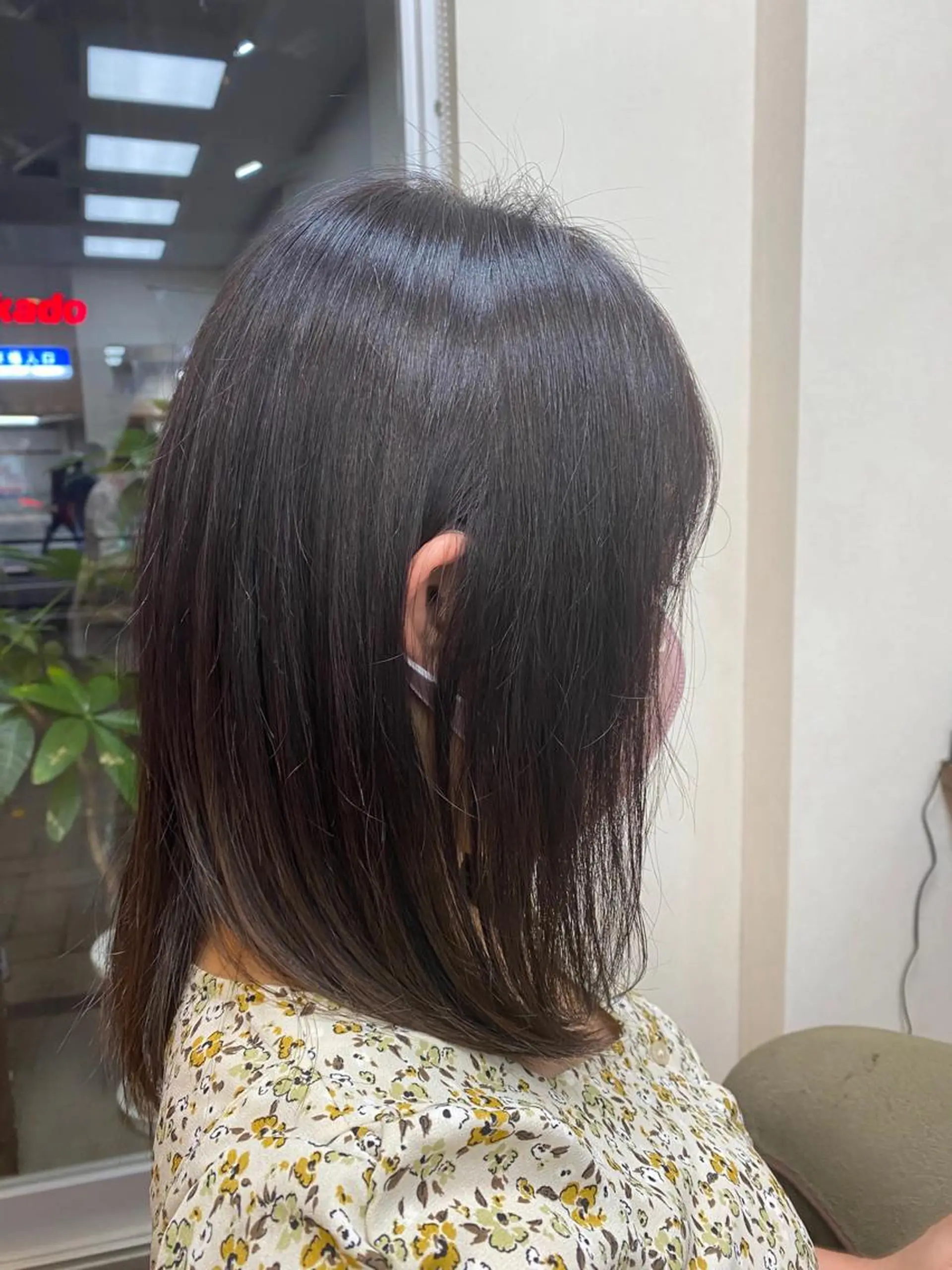 ミディアム カラー イルミナカラー カット ヘアカラー RYUCK所属・暖色＊艶カラー /ちとせ🎀🤍のヘアスタイル
