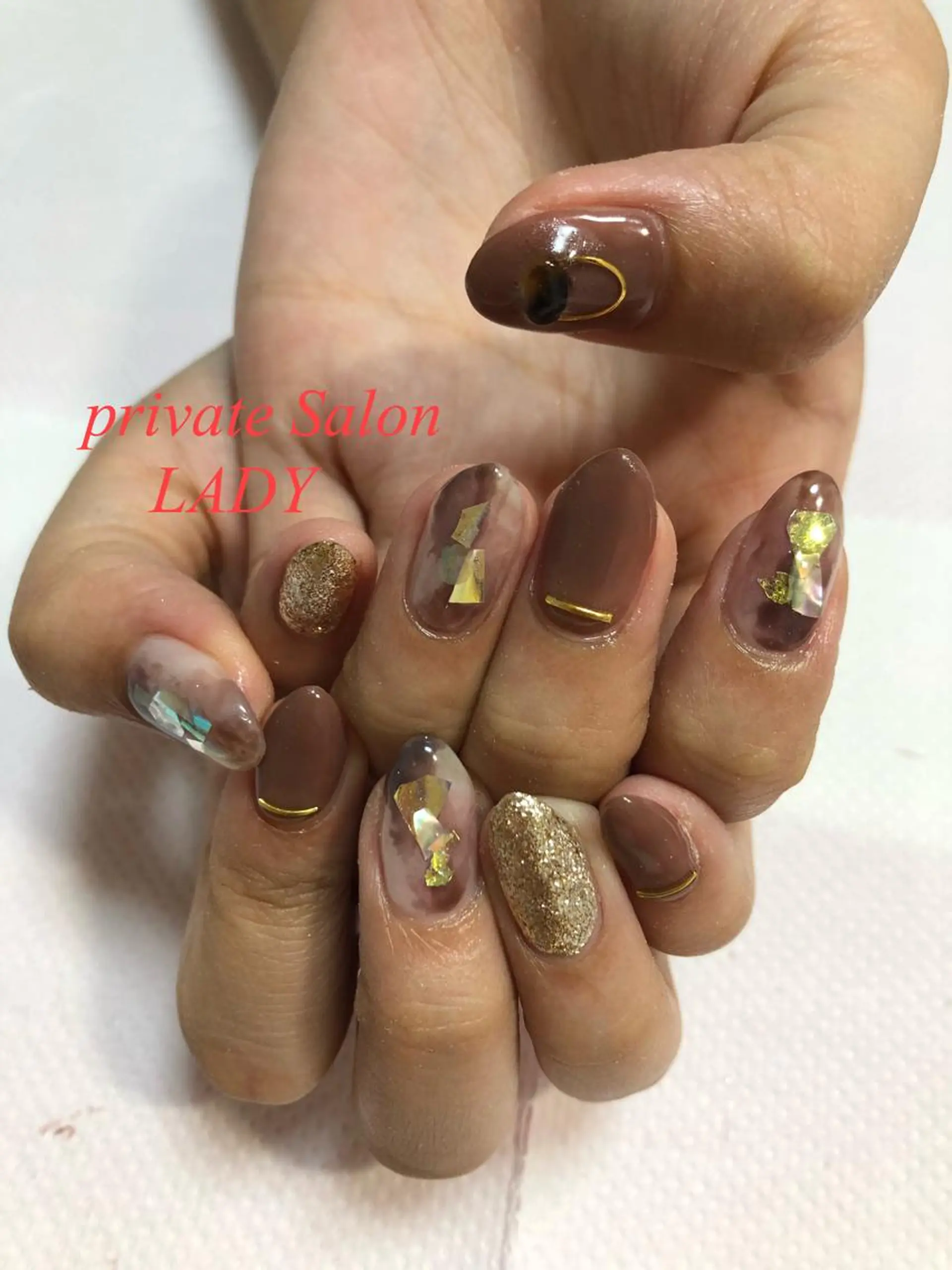 ネイル ハンドネイル 桜田 麻菜のネイルデザイン