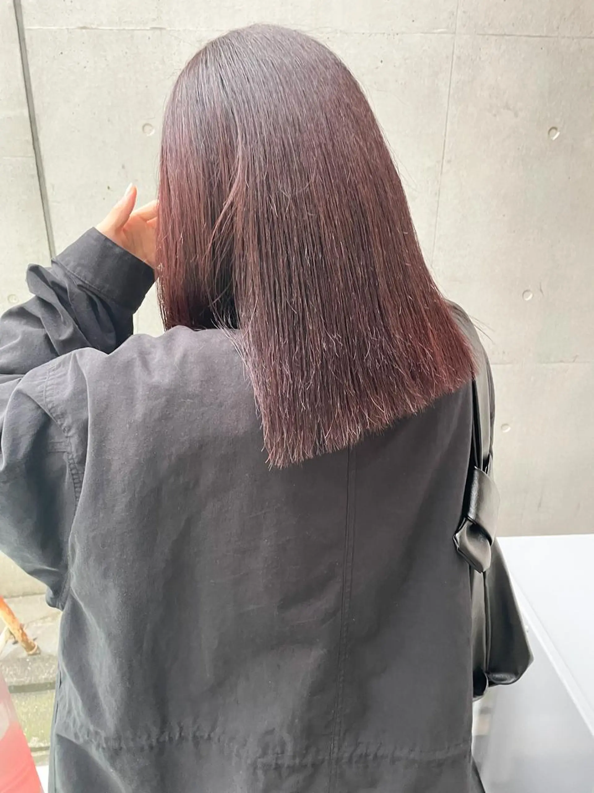 ミディアム 透明感カラー🥣 大平優香のヘアスタイル