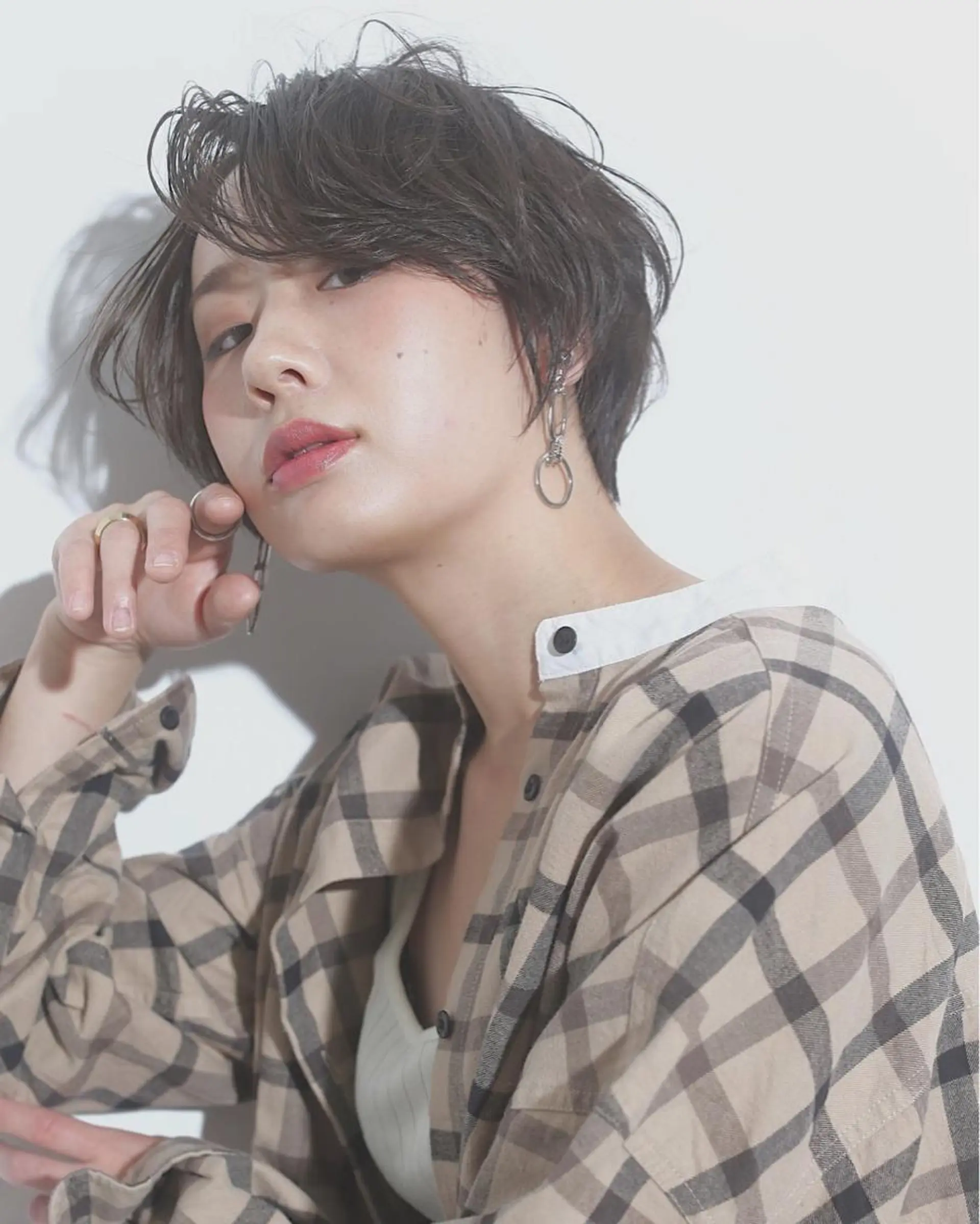 ショート ハンサムショート ショートヘア カット トリートメント 🍋似合わせ✖️ ｼｮｰﾄﾍｱ🍋早田のヘアスタイル