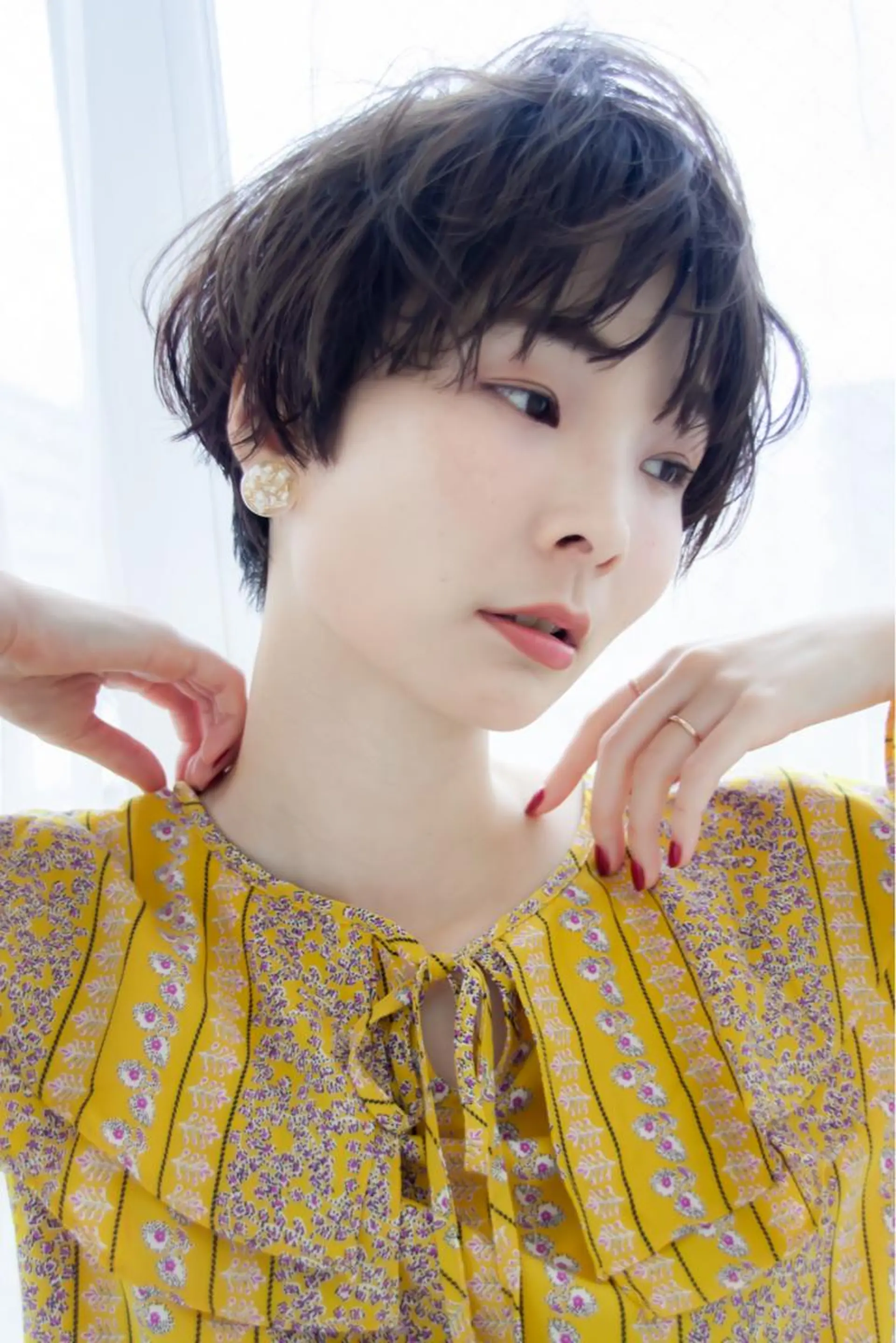 ショート カラー RESBORN所属・長岡 大偉のヘアスタイル