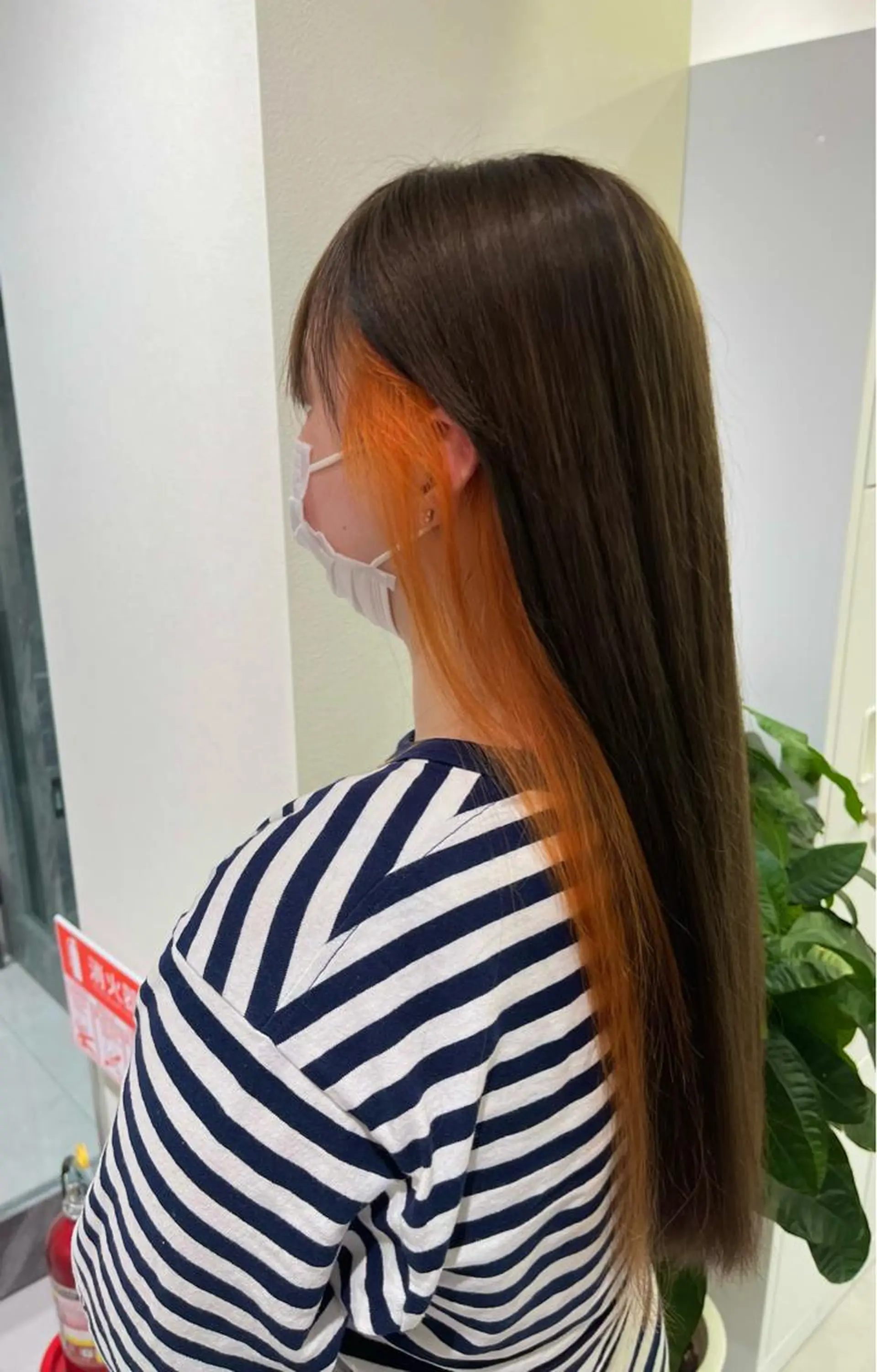 ロング カラー 艶髪カラー/髪質改善 兼折楓馬のヘアスタイル