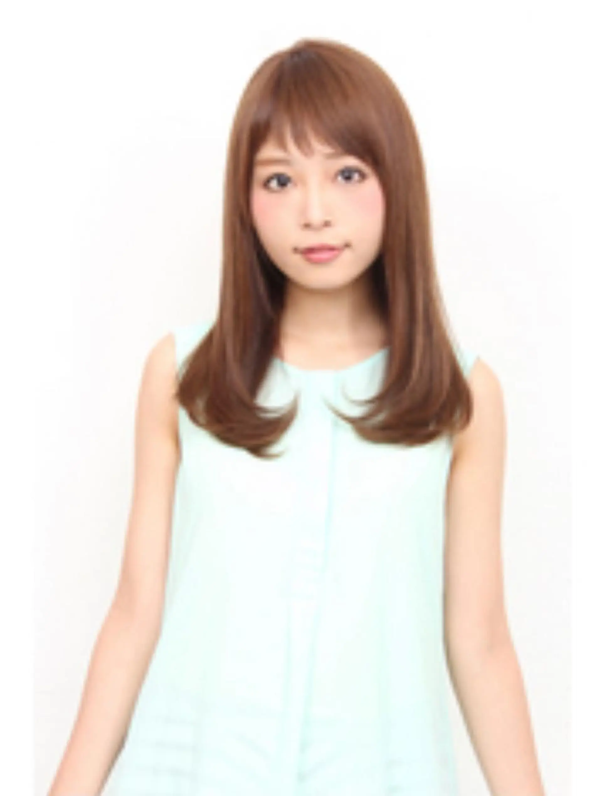 カラー カット 縮毛矯正 井上 美春のヘアスタイル