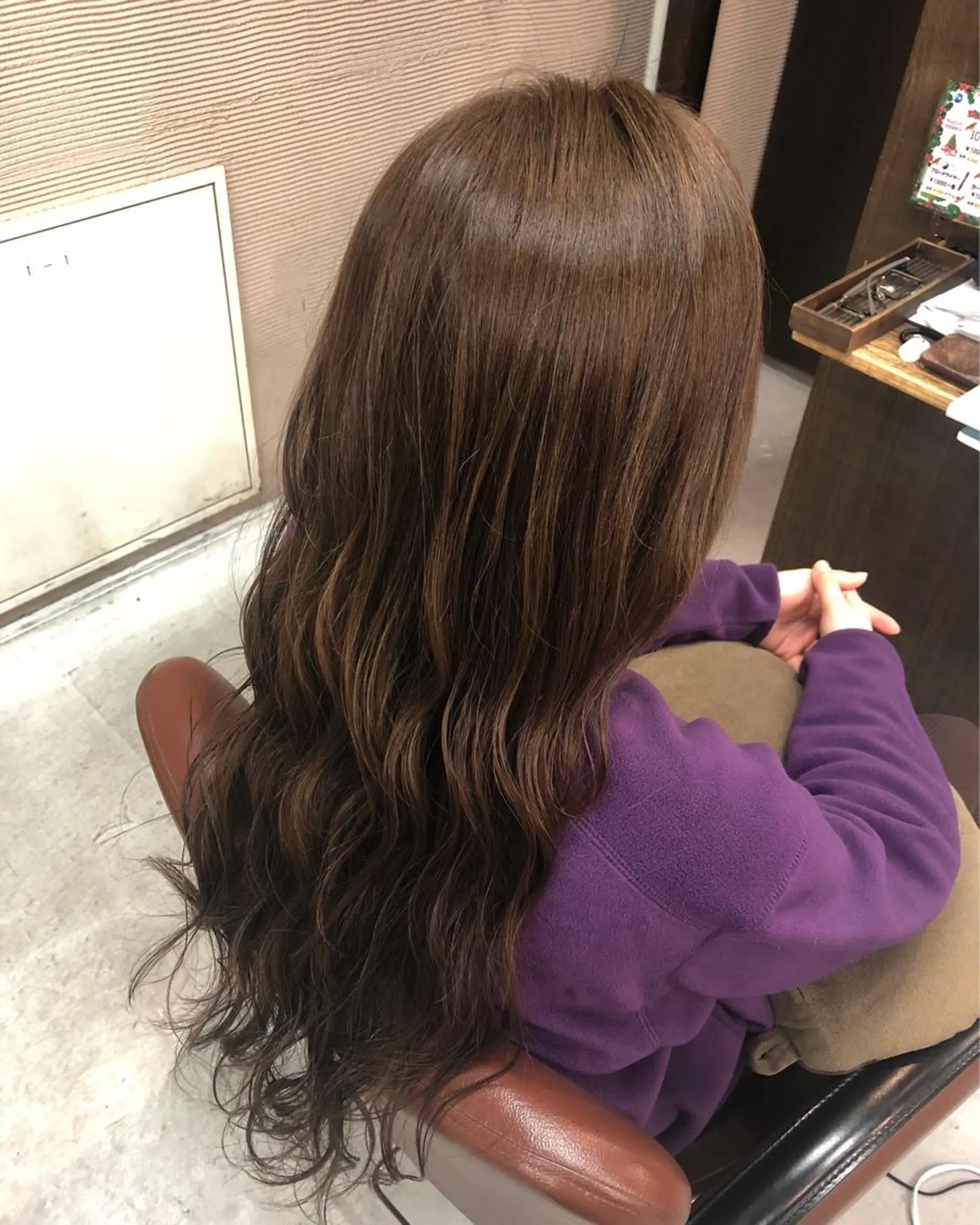 ロング 韓国風デザイン 💐MIZUKI💐のヘアスタイル