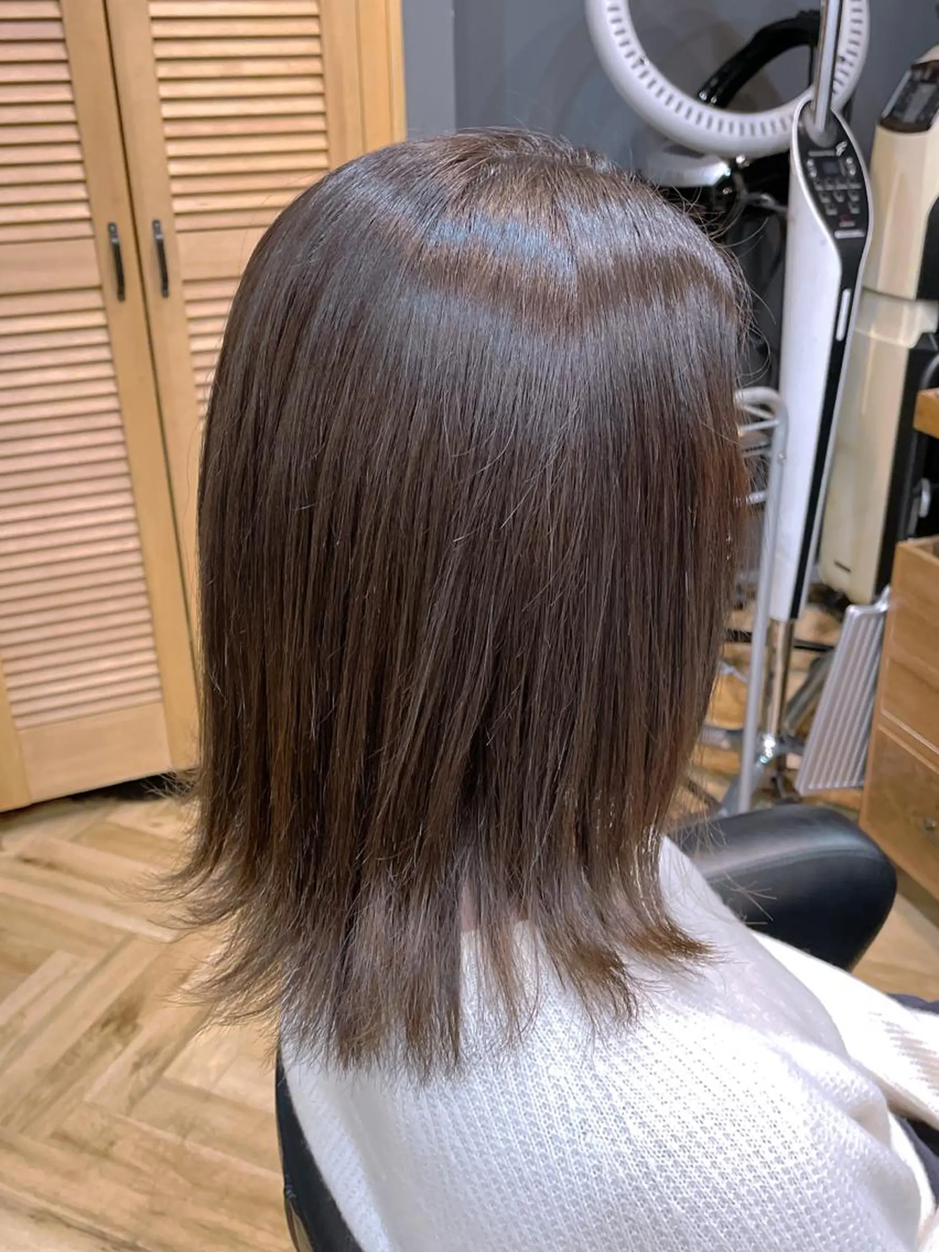 ショート カット ヘアカラー 韓国ヘア/レイヤー 🇰🇷/艶髪/長橋のヘアスタイル