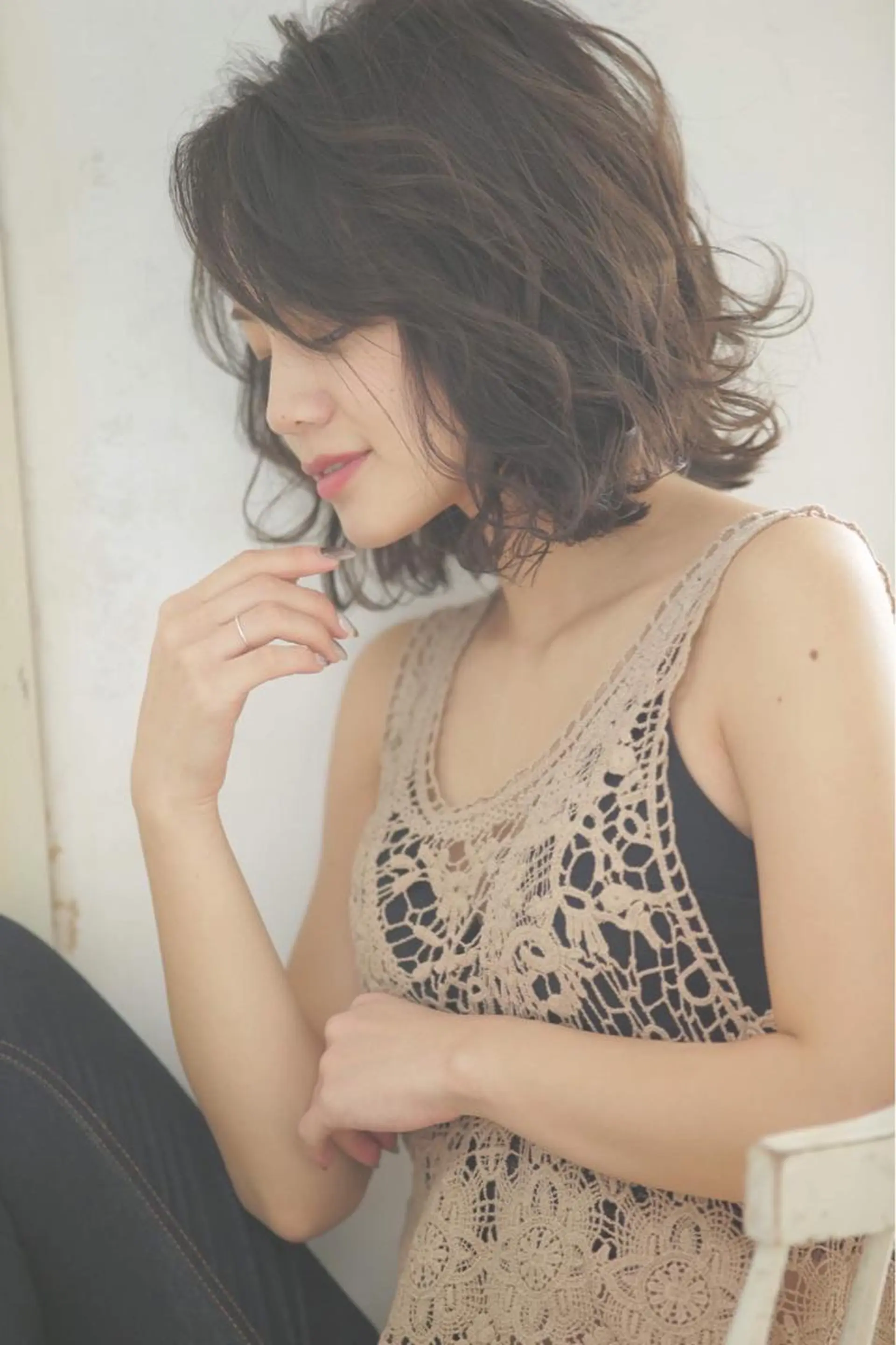 ショート カット 福本 光のヘアスタイル