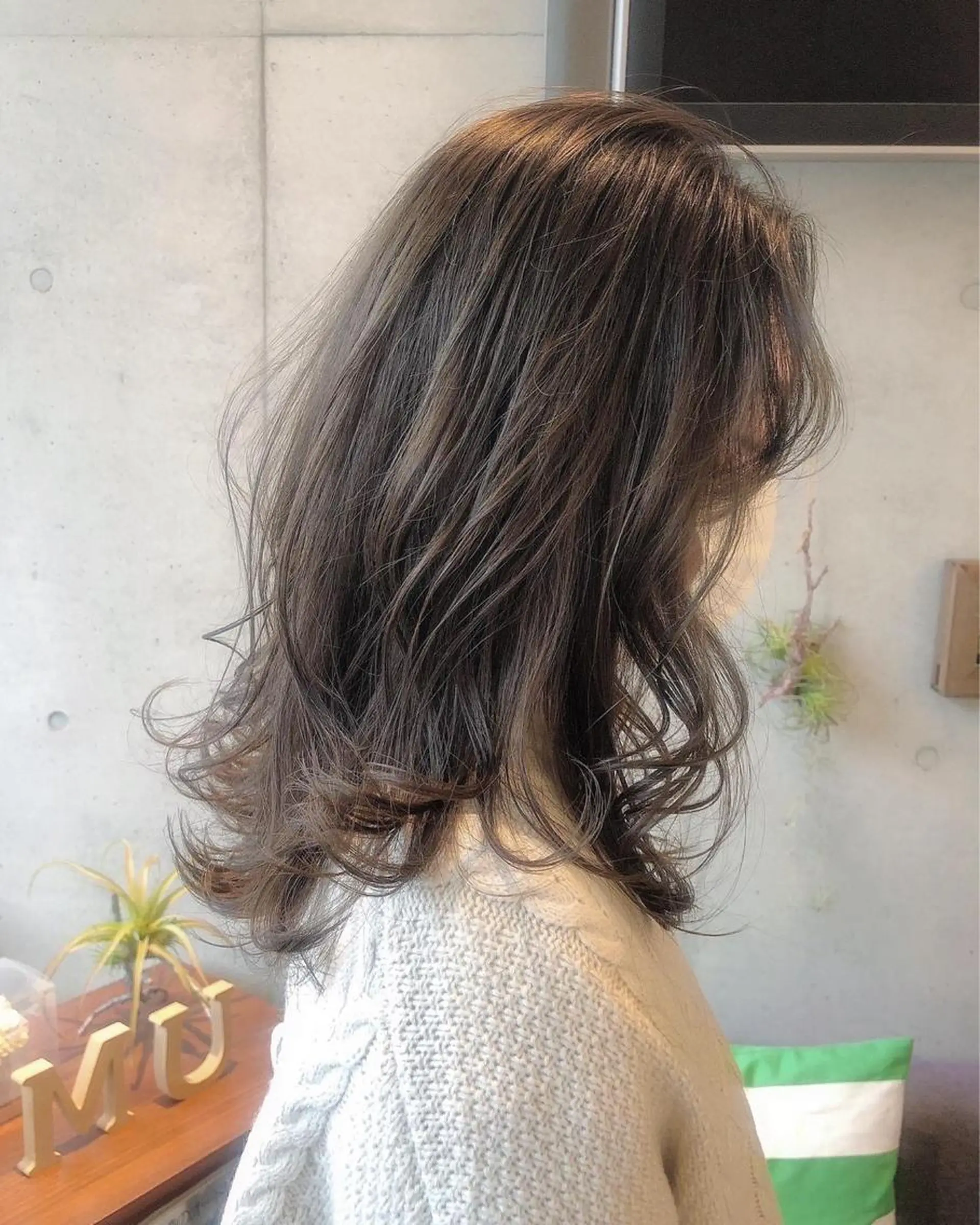 ミディアム カラー ヘアカラー ¥0カットモデル募集 ✨大場正照🫧のヘアスタイル