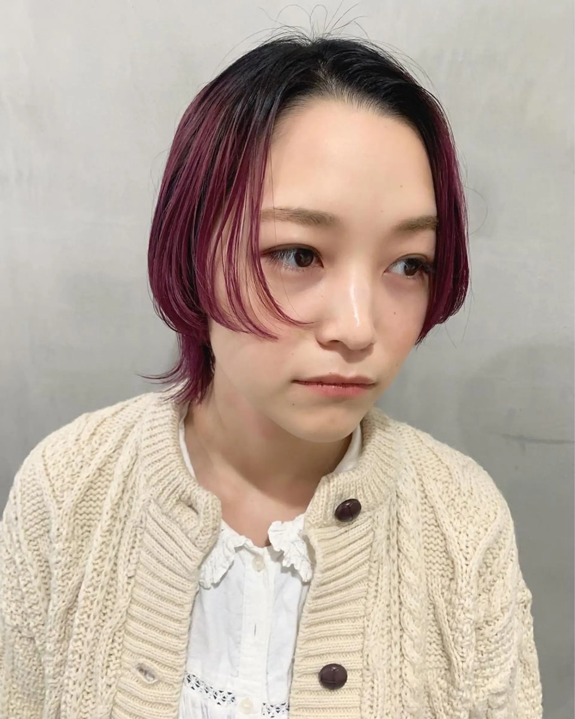 ショート カラー カット ヘアカラー トリートメント 優 作のヘアスタイル