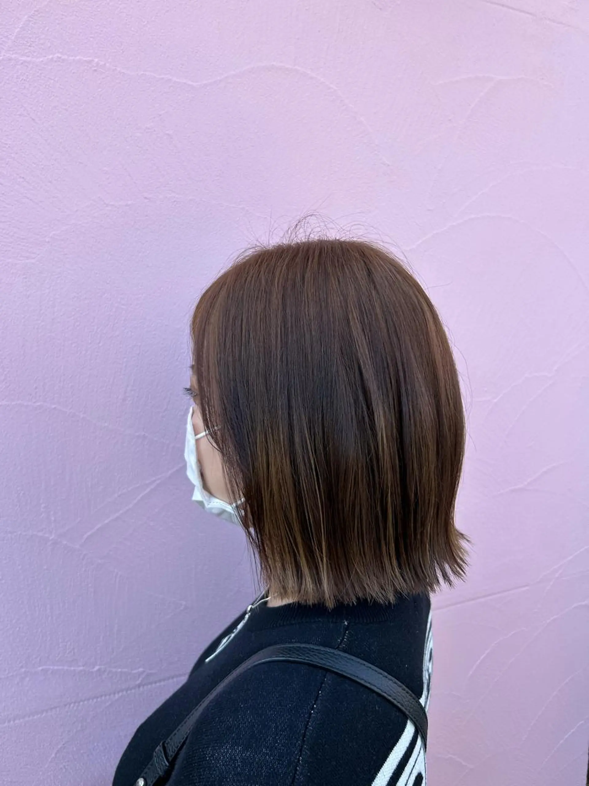 ミディアム カラー バレイヤージュ ブリーチ ケアブリーチ 透明感カラー デザインカラー カット ヘアカラー トリートメント 💙ルル💙 ハイトーン/レイヤーのヘアスタイル