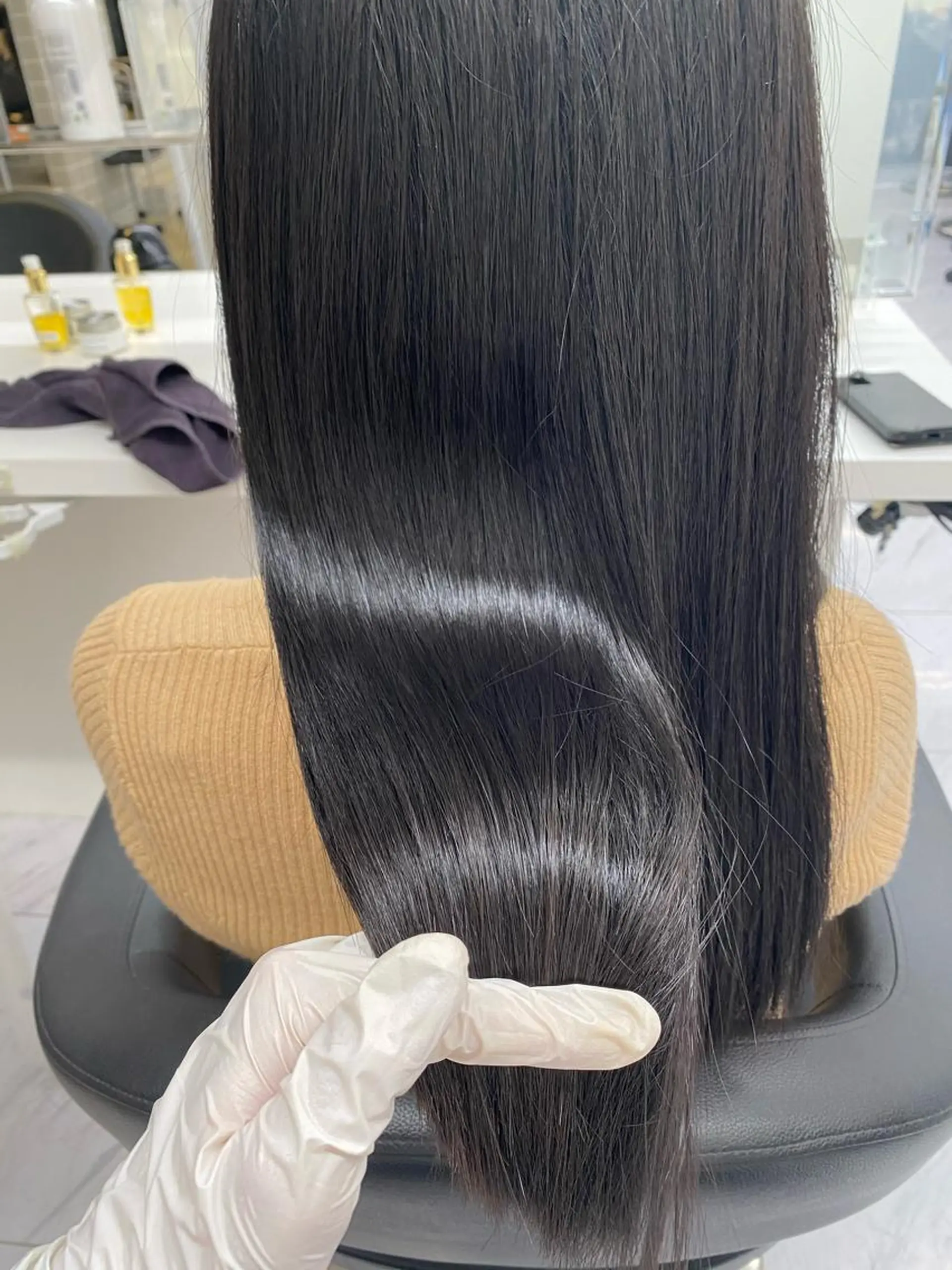 ミディアム カラー ヘアアレンジ カット ヘアカラー トリートメント 【公式】 will横浜店のヘアスタイル