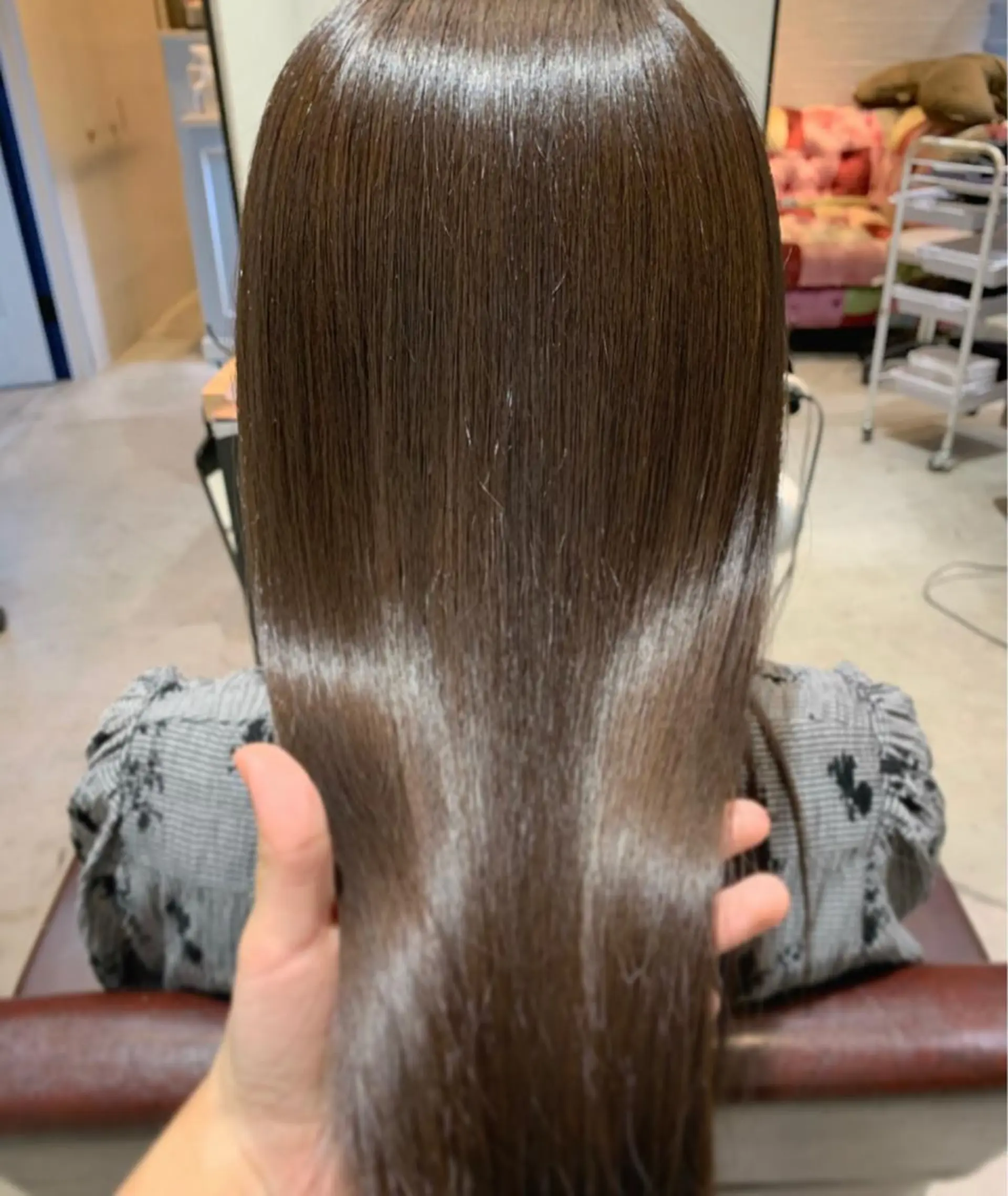 ロング カラー ヘアアレンジ カット ヘアカラー トリートメント ヘアセット 🎀髪質改善/透明感 カラー🎀reikaのヘアスタイル