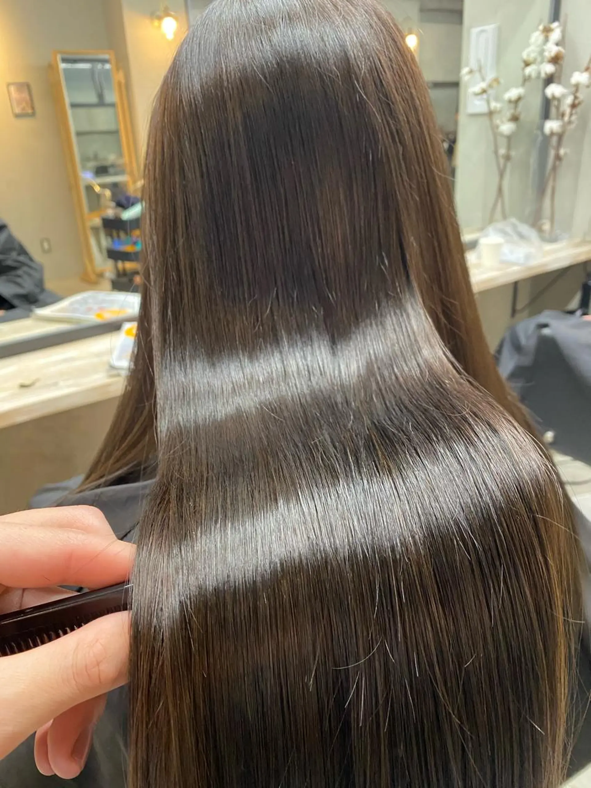 セミロング カラー amie蒲田西口所属・🫧褒められ艶髪🫧 Minamiのヘアスタイル