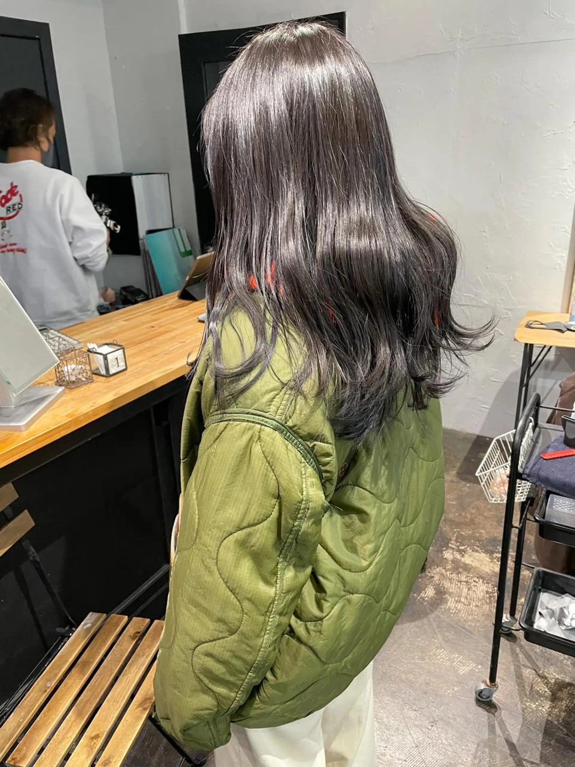 ロング カラー メンズパーマ メンズ特化ryoのヘアスタイル