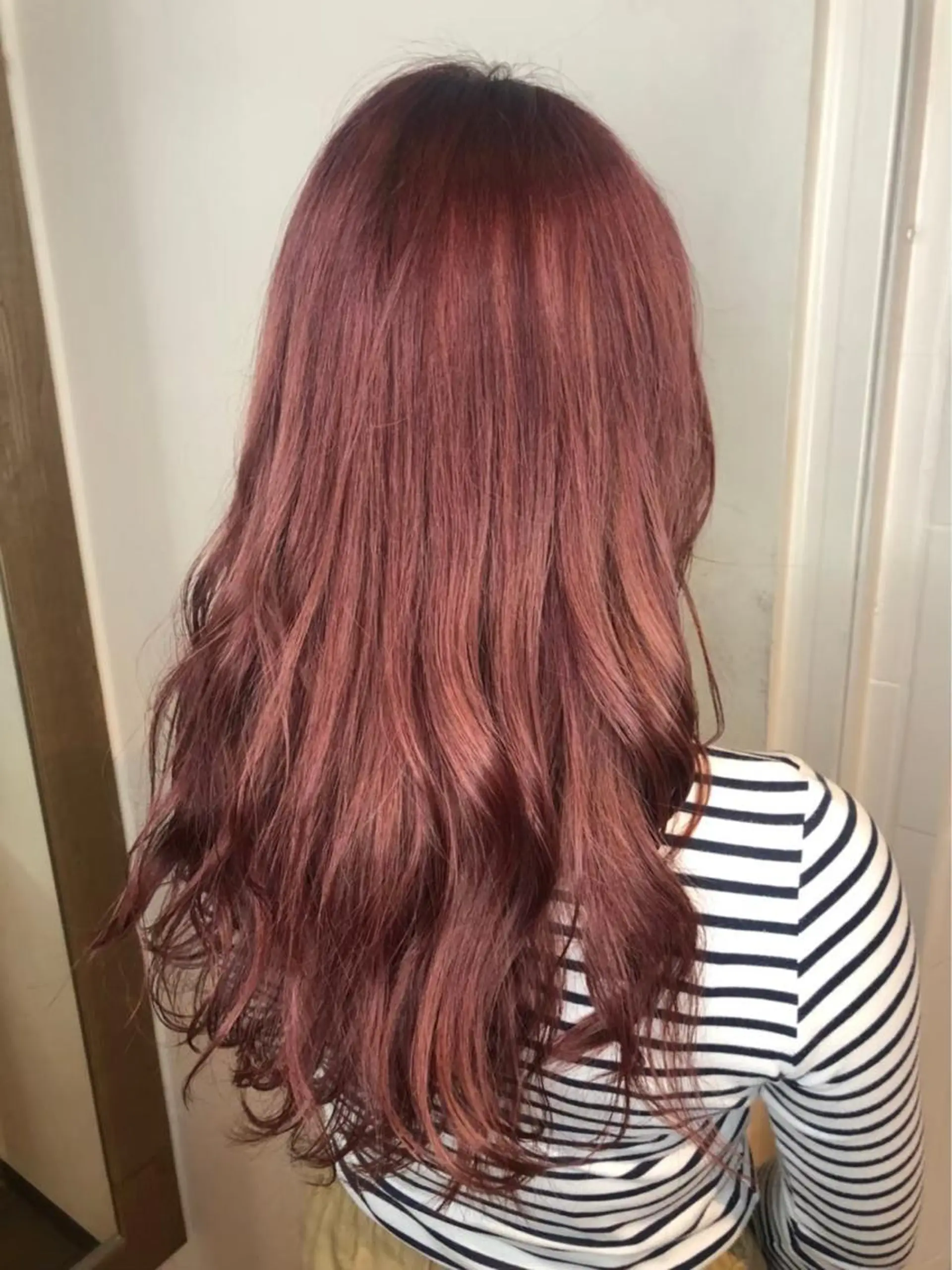 セミロング カラー ヘアカラー トリートメント TELA HAIR牛久店所属・透明感カラー✨ 吉田大樹のヘアスタイル