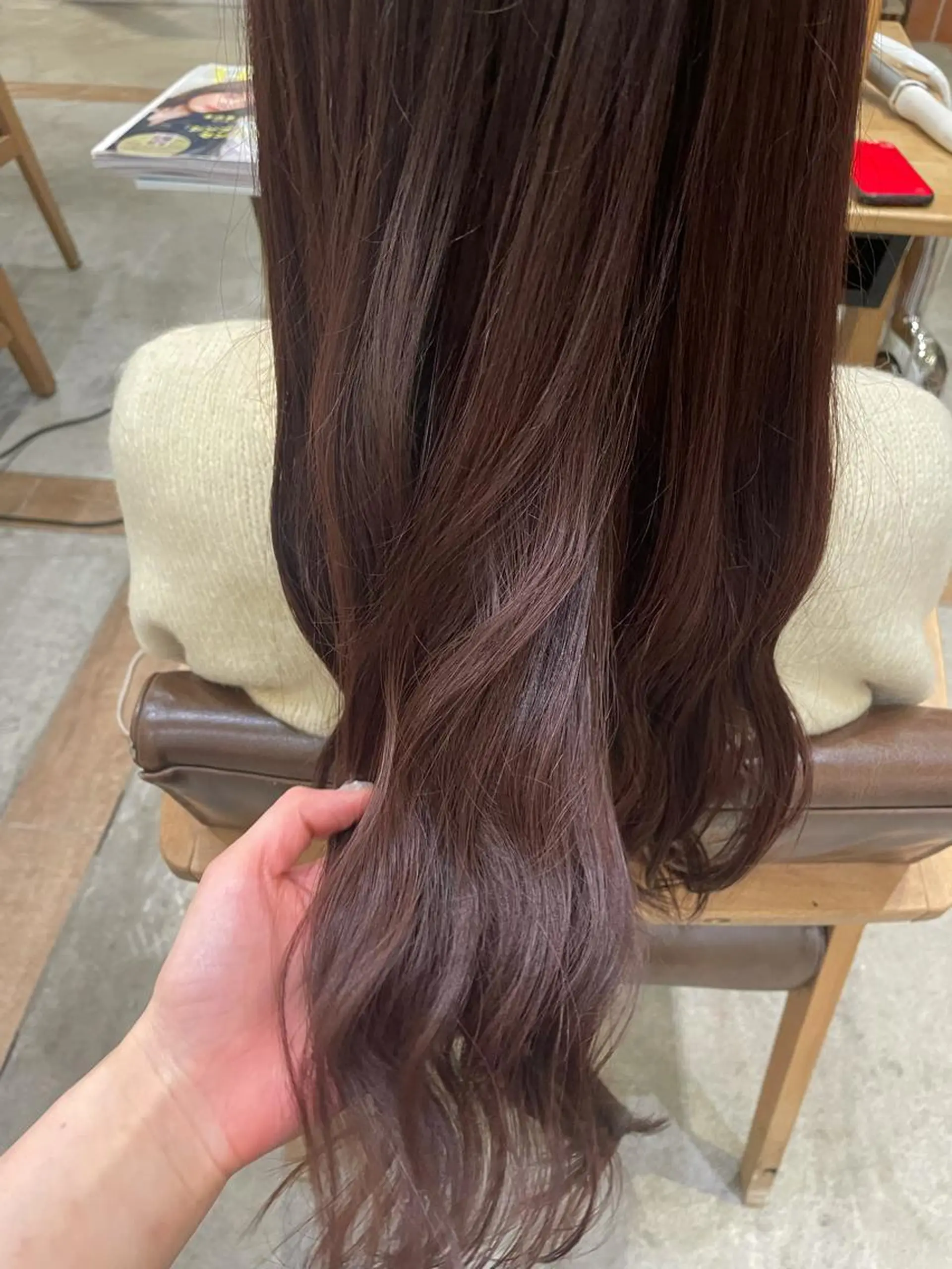 カラー 🍒ばばみさき 🍒のヘアスタイル
