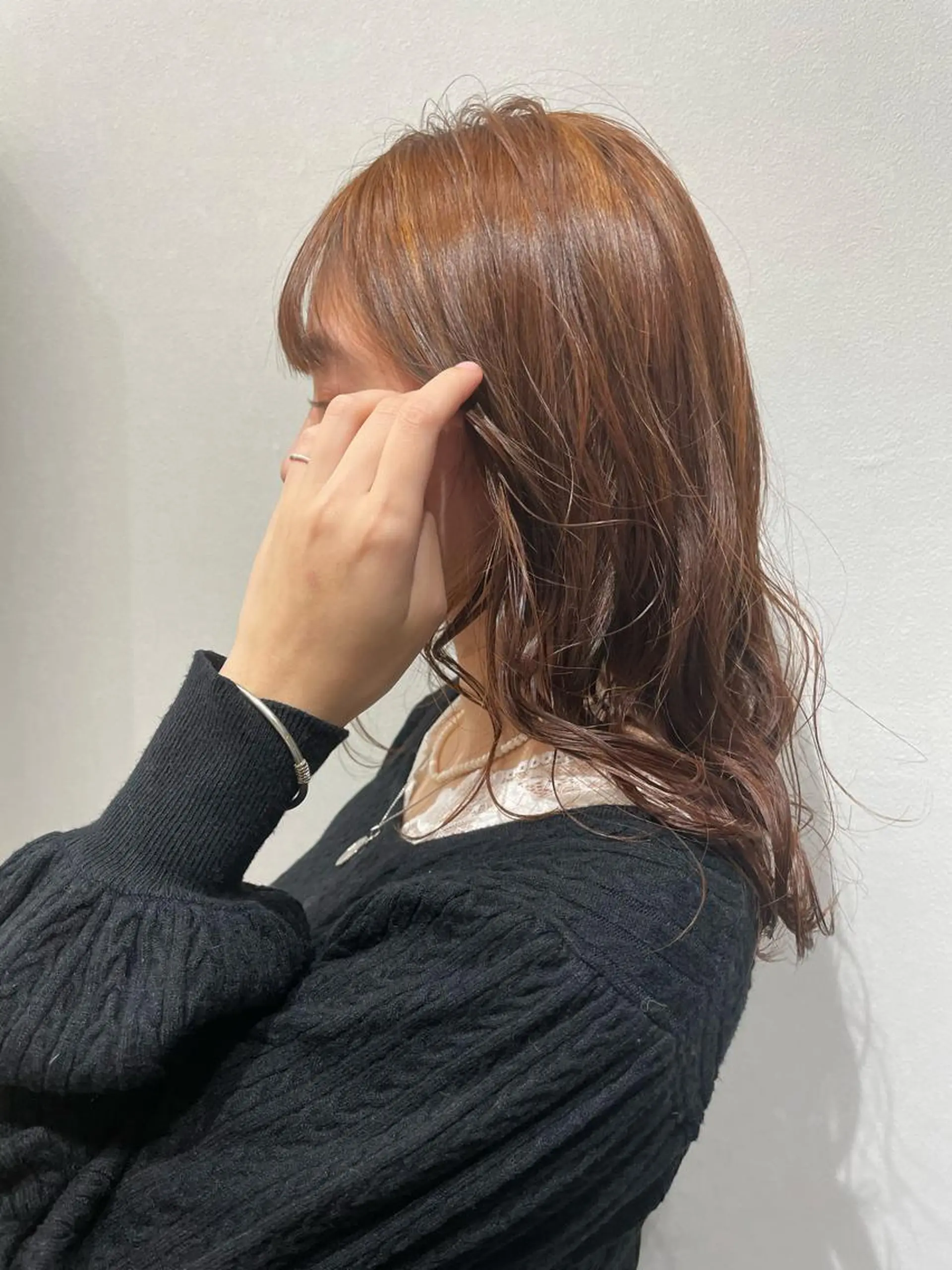 ロング 透け感カラー asukaのヘアスタイル