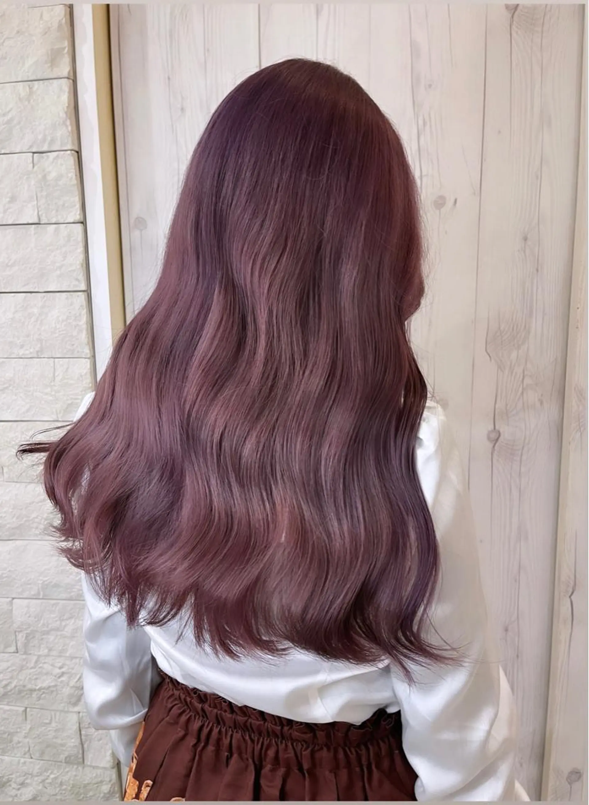 カラー ラベンダーカラー カット ヘアカラー 名古屋のピンク好き かずくん🦩のヘアスタイル