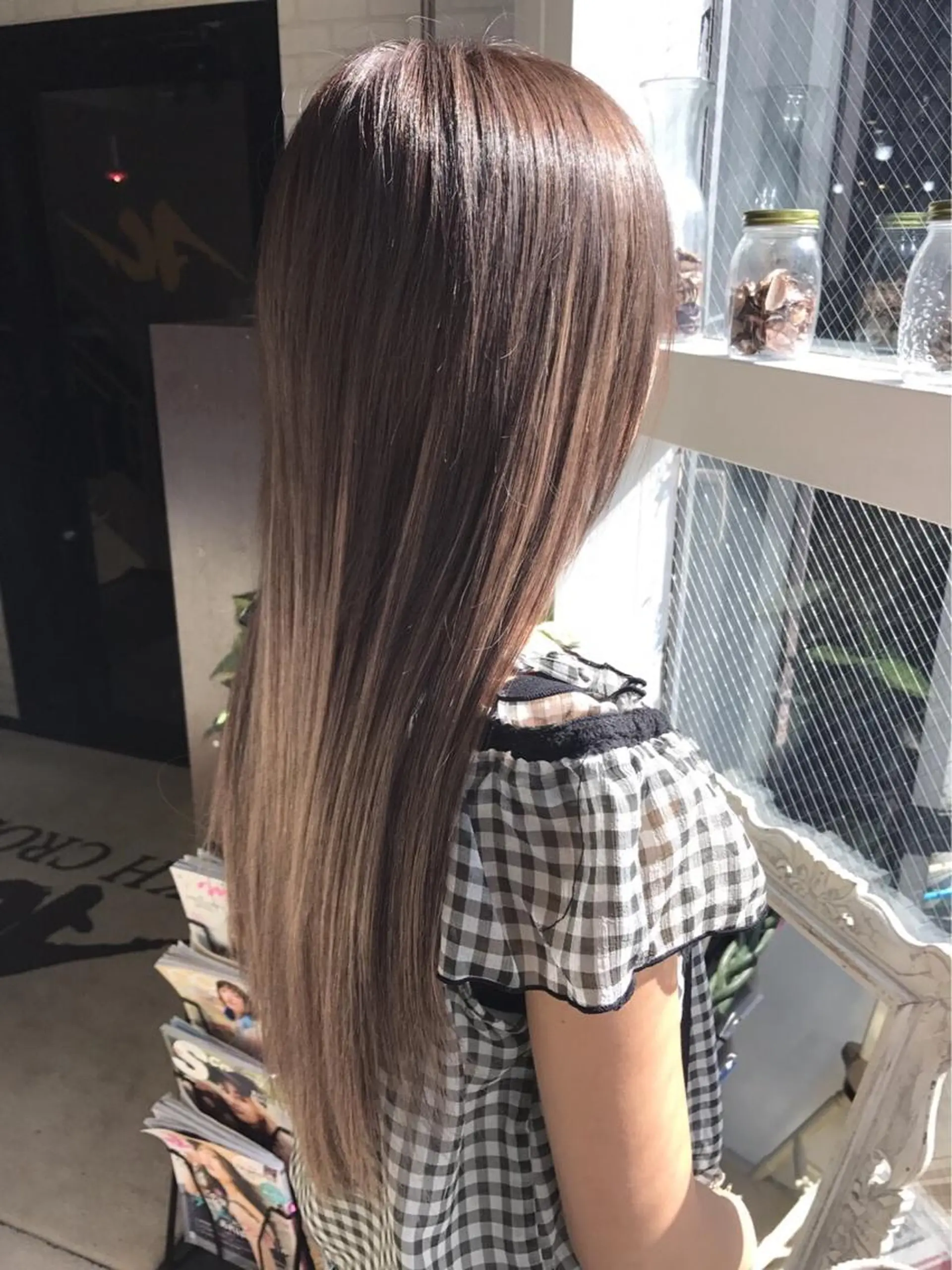 ロング カラー ヘアアレンジ エクステの神様 ▫️原島ユウヤ▫️のヘアスタイル