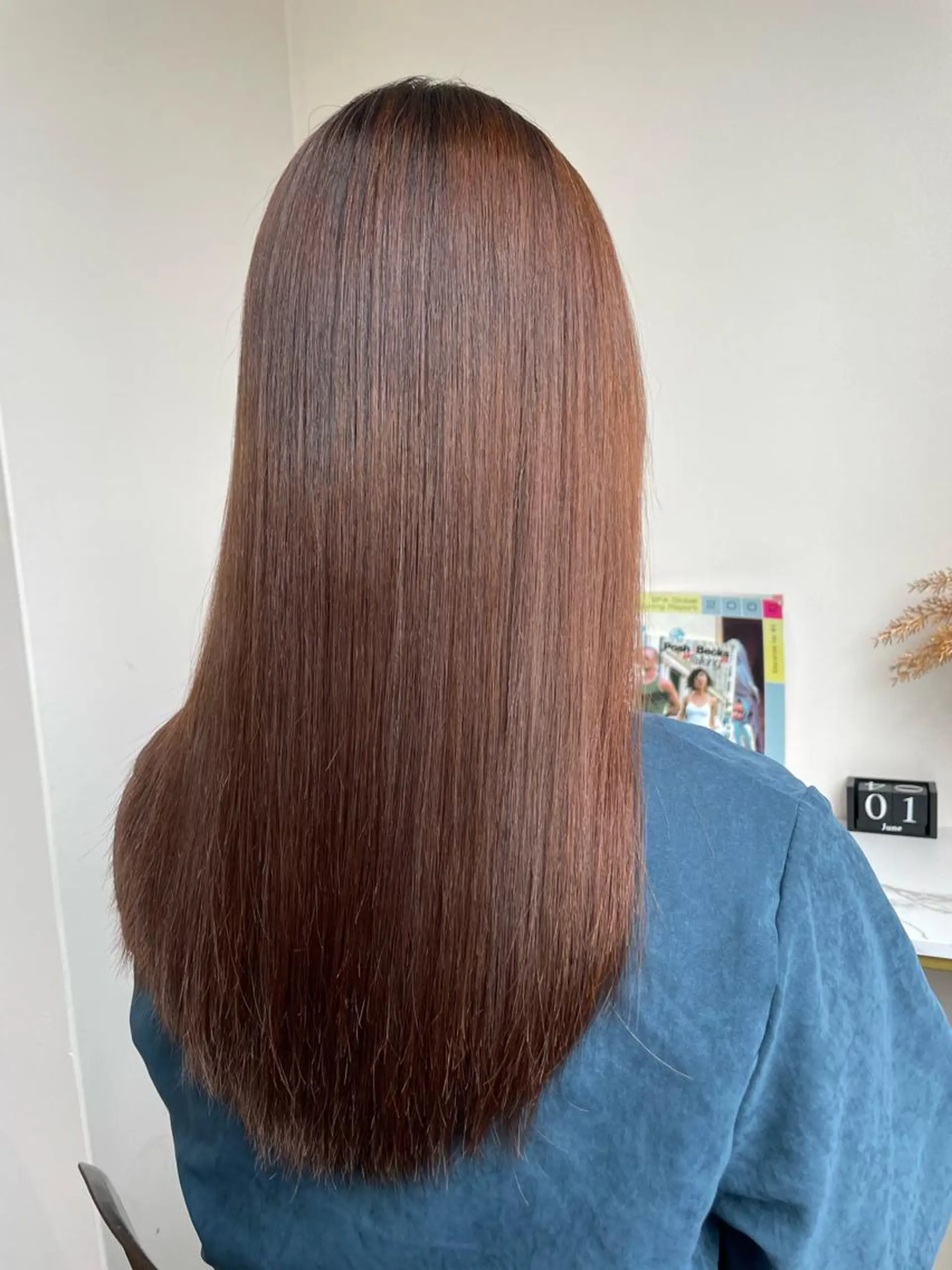 ロング カラー ayaka🌹 艶カラー&小顔カットのヘアスタイル