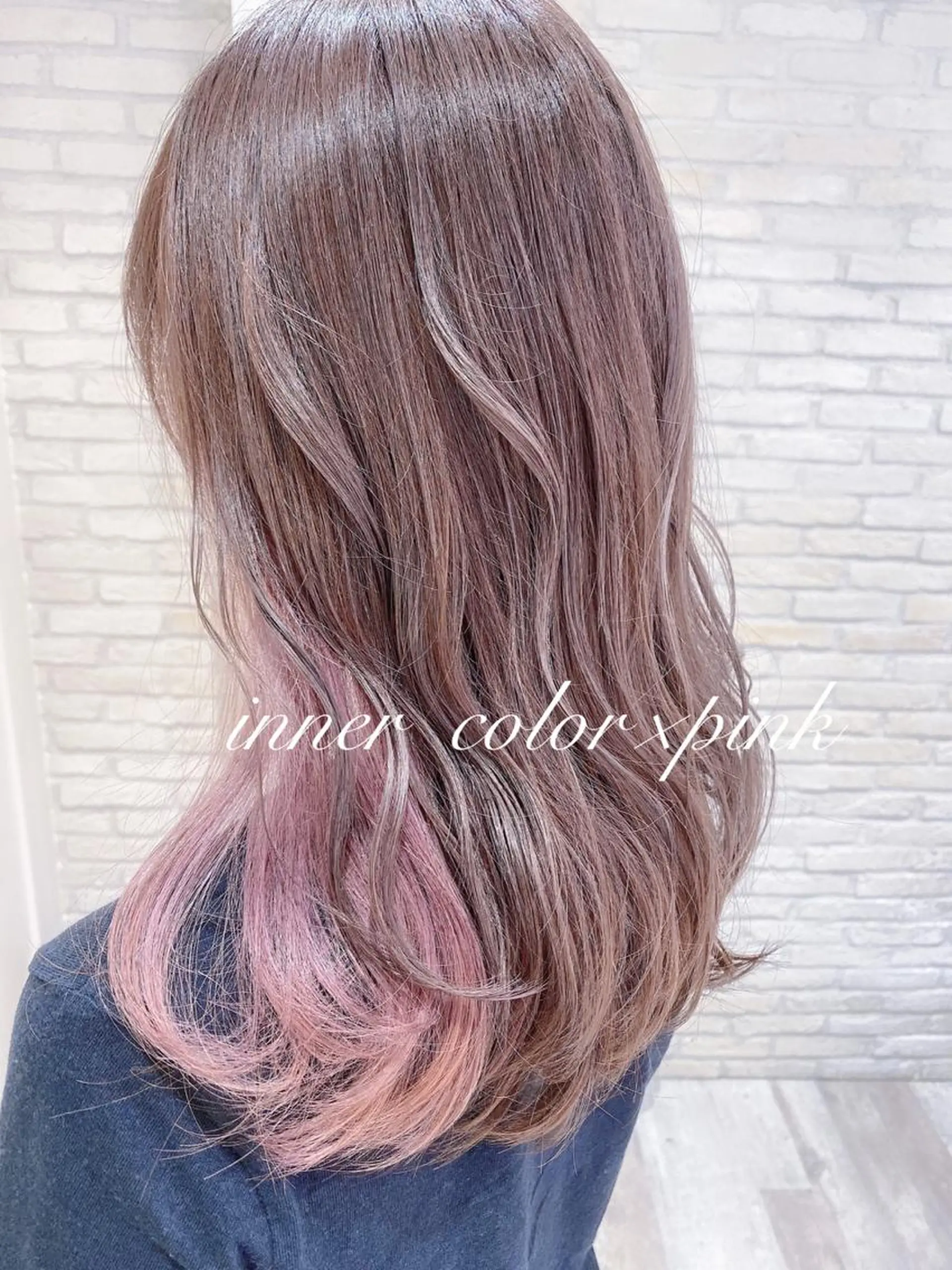 セミロング 横浜🍒カット エクステ／RIEのヘアスタイル