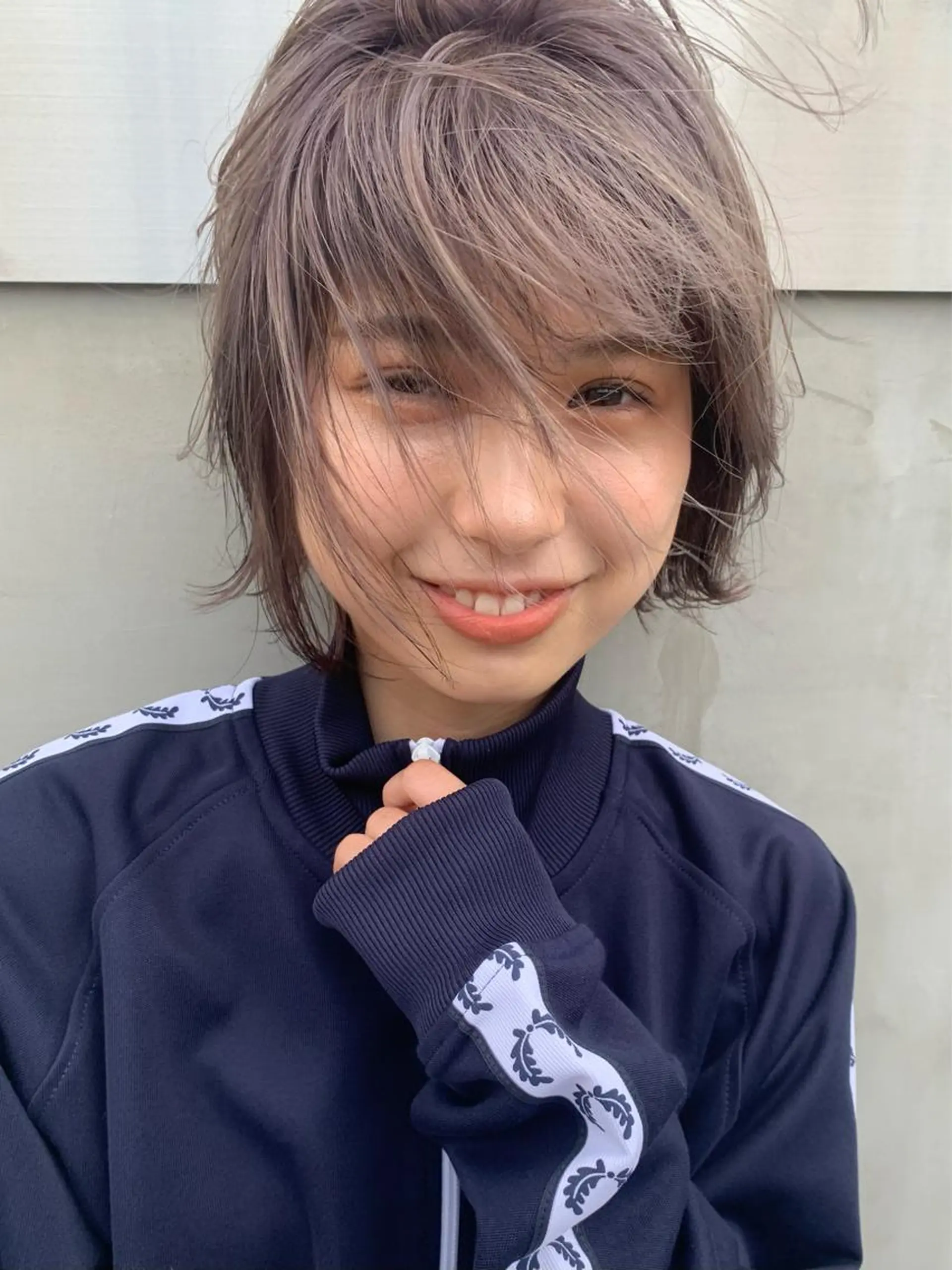 ミディアム ヘアカラー トリートメント Haru/THREE …by velvetのヘアスタイル