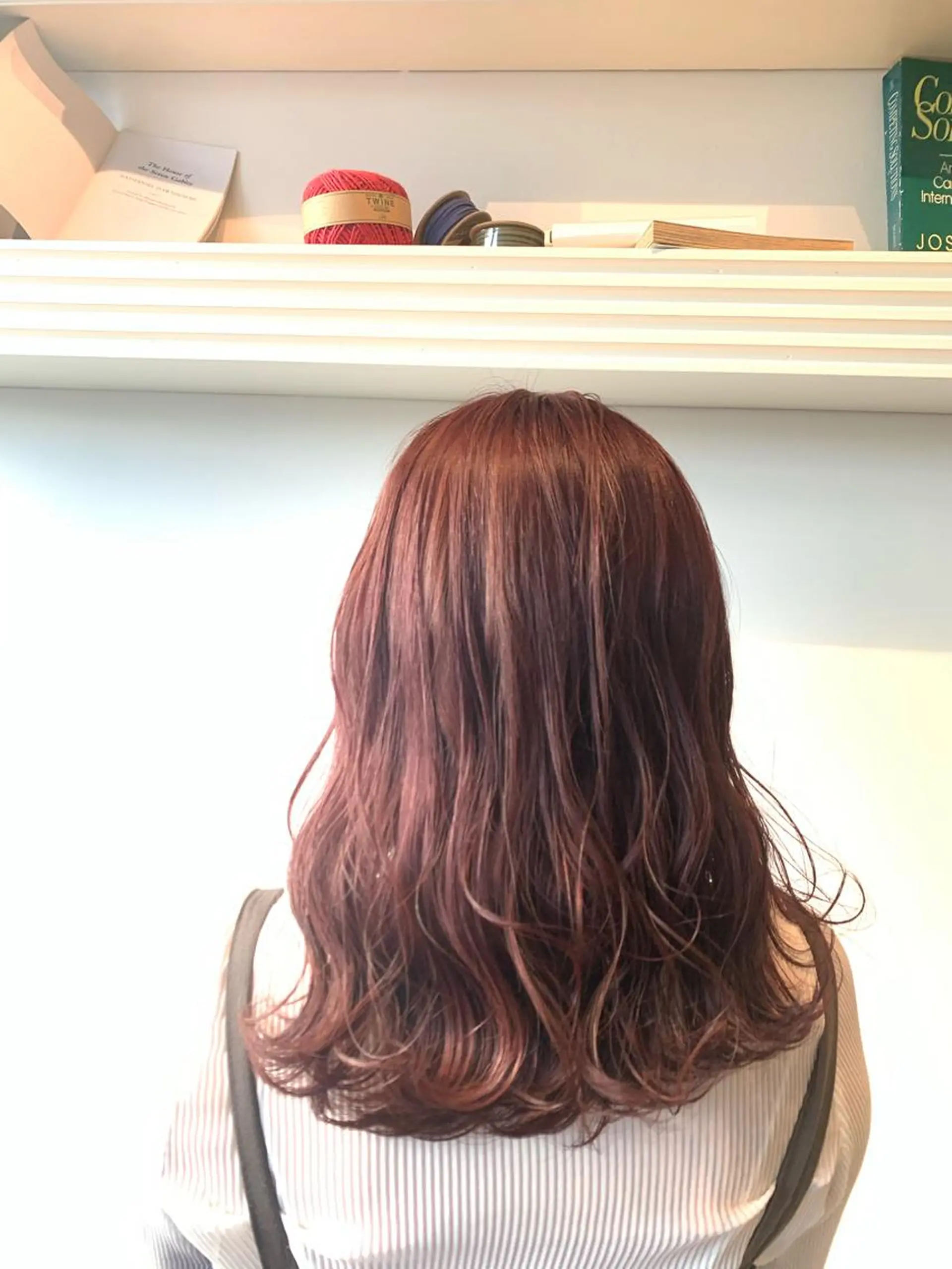 セミロング ヘアカラー トリートメント ヘッドスパ ヘアセット 山口 竣也のヘアスタイル