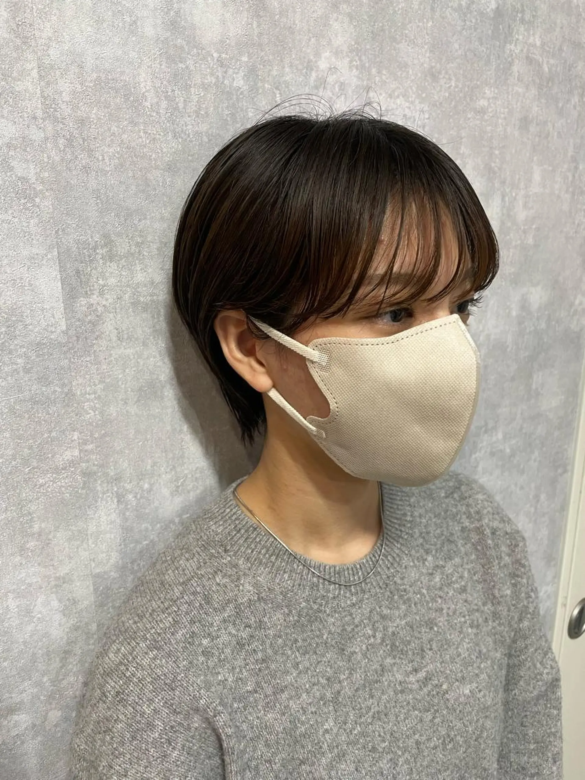 ショート 切りっぱなしボブ ショートボブ ハンサムショート 丸みショート アッシュ カット ヘアカラー トリートメント C’LD hair produce /シールドヘア所属・モテ髪/ボブ/ショー ト/アダチフウトのヘアスタイル