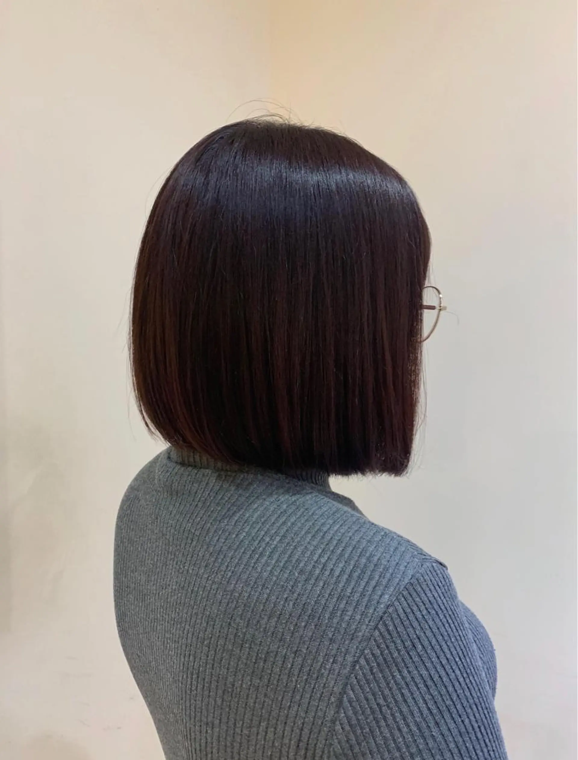 ミディアム カラー ラベンダーカラー ラベンダーピンク ピンクカラー ACE所属・高橋 侑李のヘアスタイル