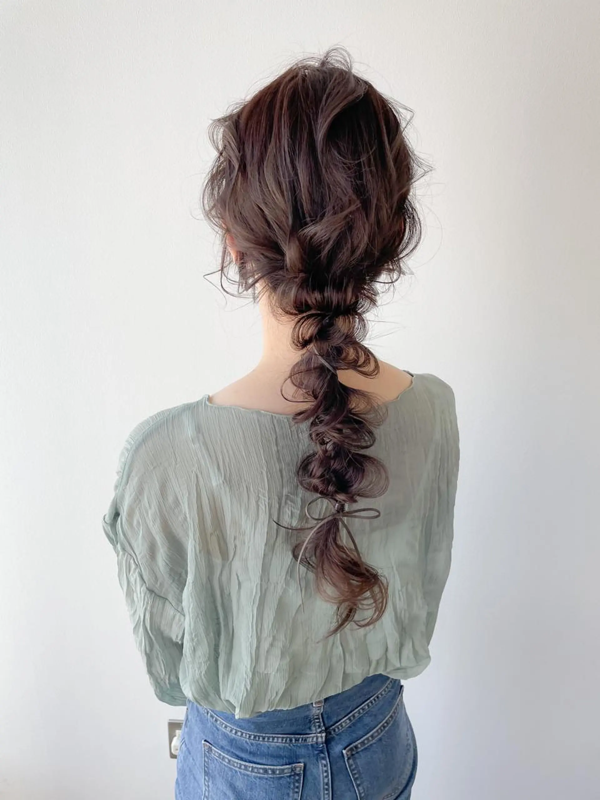 ロング カラー ヘアアレンジ ショコラグレージュ グレージュ autre所属・大久保 ひでなりのヘアスタイル