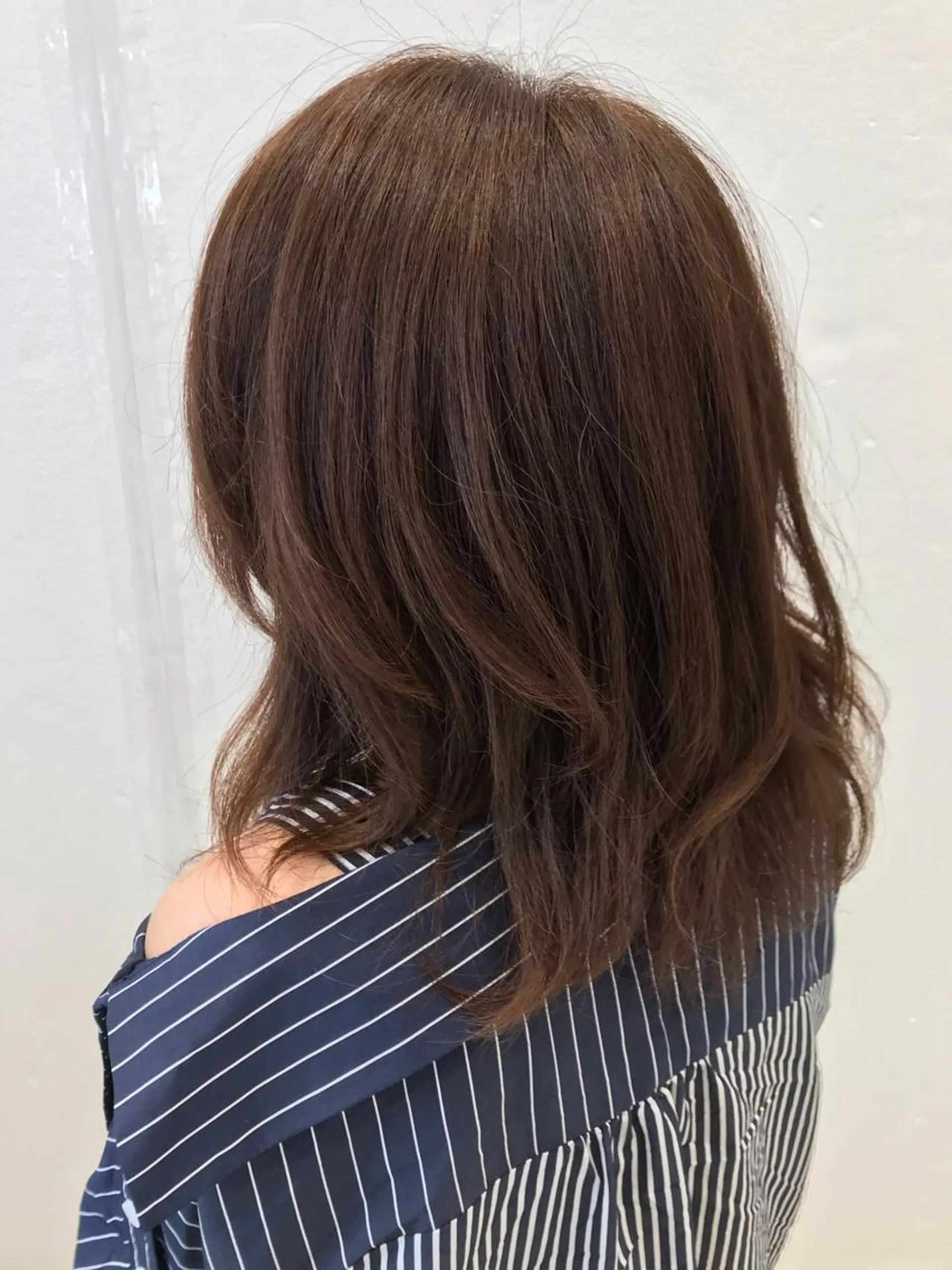 ミディアム カラー ヘアカラー 髪質改善カラーリスト /根本雄貴のヘアスタイル