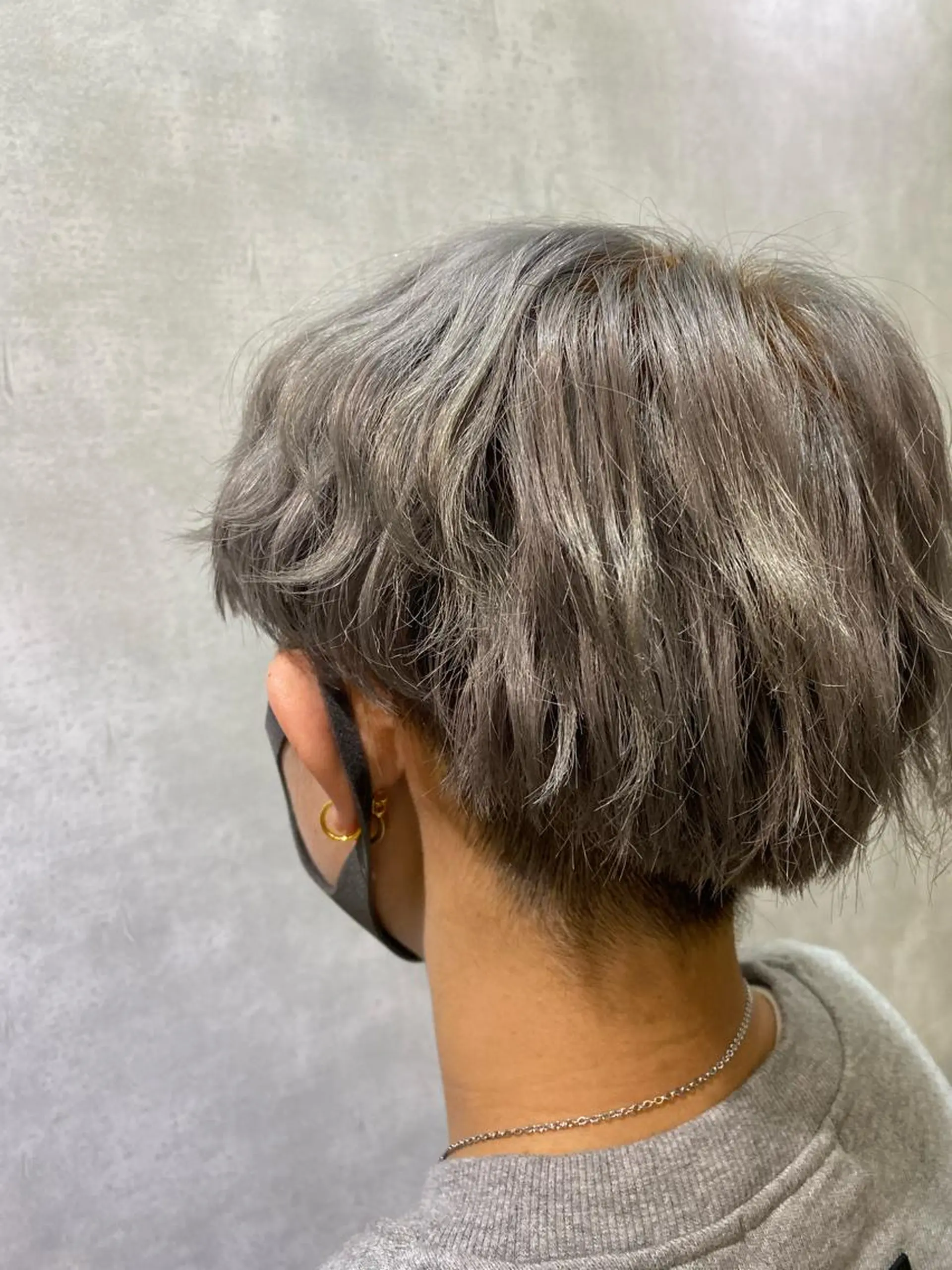 ショート ヘアカラー トリートメント ROSEL 沢津橋  楓のヘアスタイル