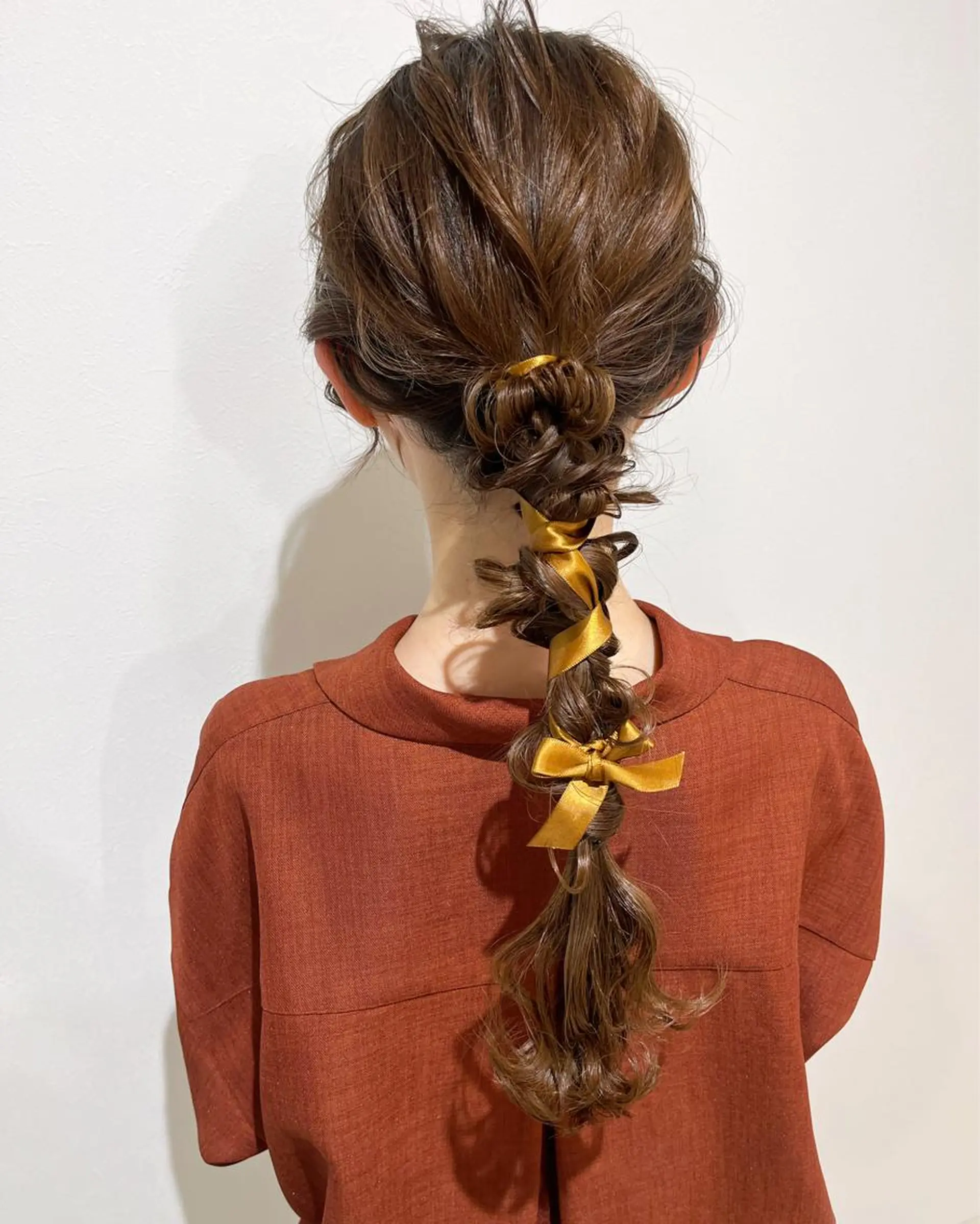 ロング ヘアアレンジ tomida yukiのマツエク・マツパデザイン