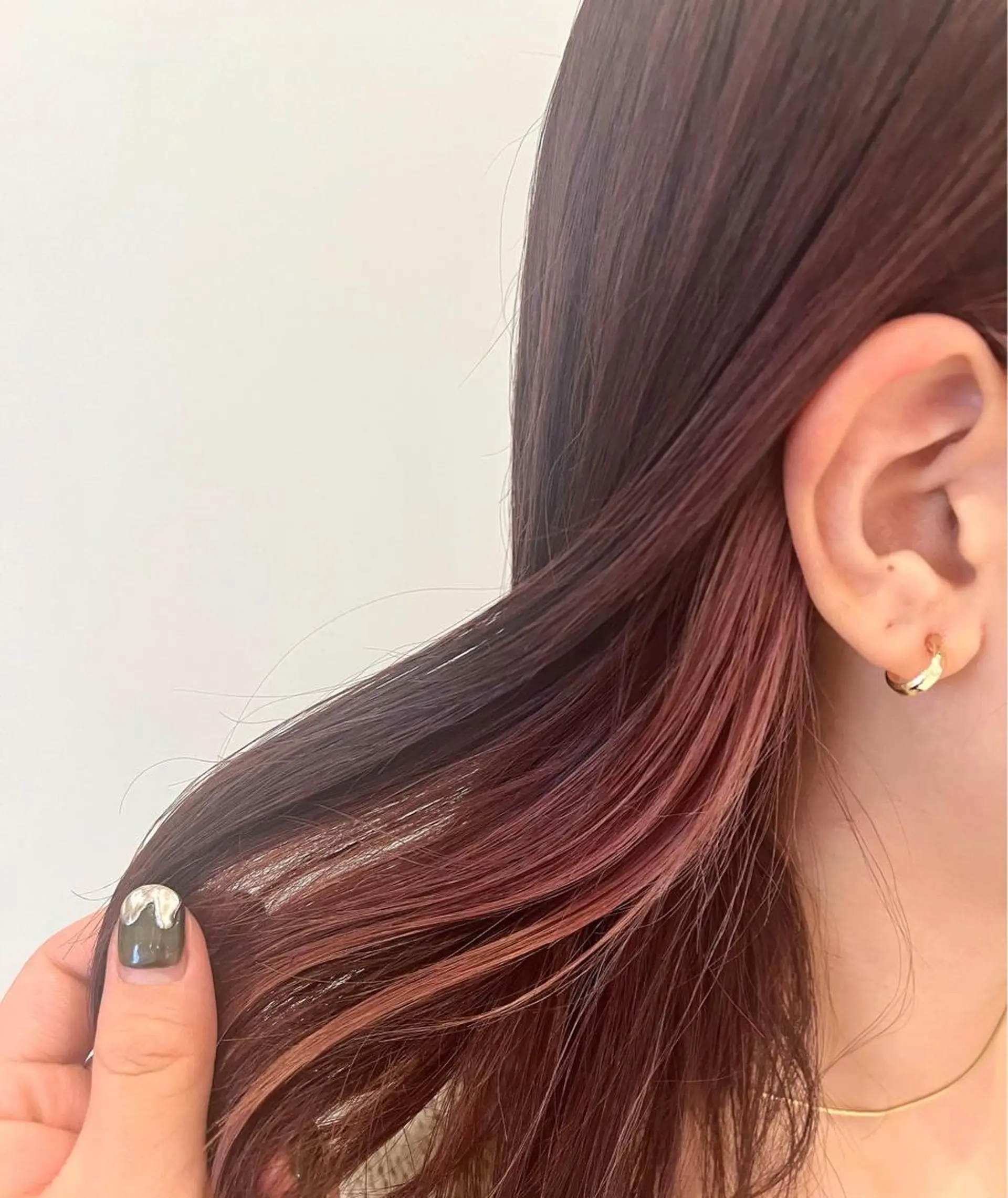 セミロング 櫻井 莉子のヘアスタイル