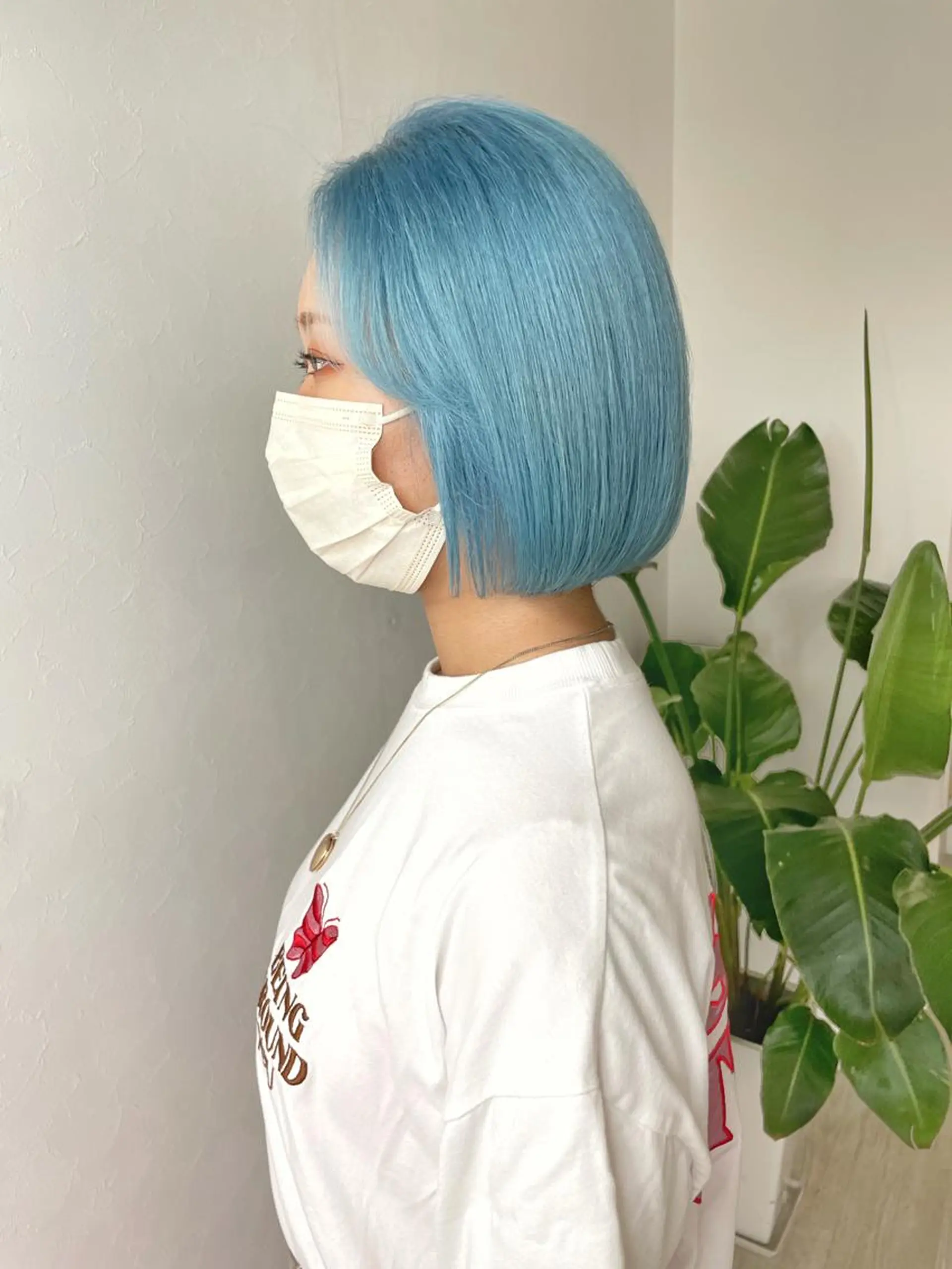 ミディアム カラー ブリーチ ヘアカラー force  hair所属・🫧富田 苑実🫧のヘアスタイル