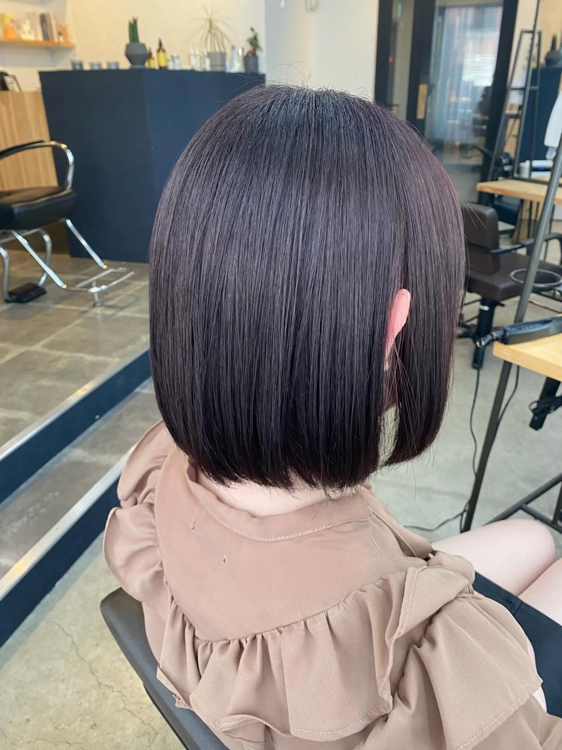 ショート カラー ブラウンカラー ピンクカラー ピンクブラウン ヘアカラー 暖色カラー/天神/ ヘイマサクラのヘアスタイル