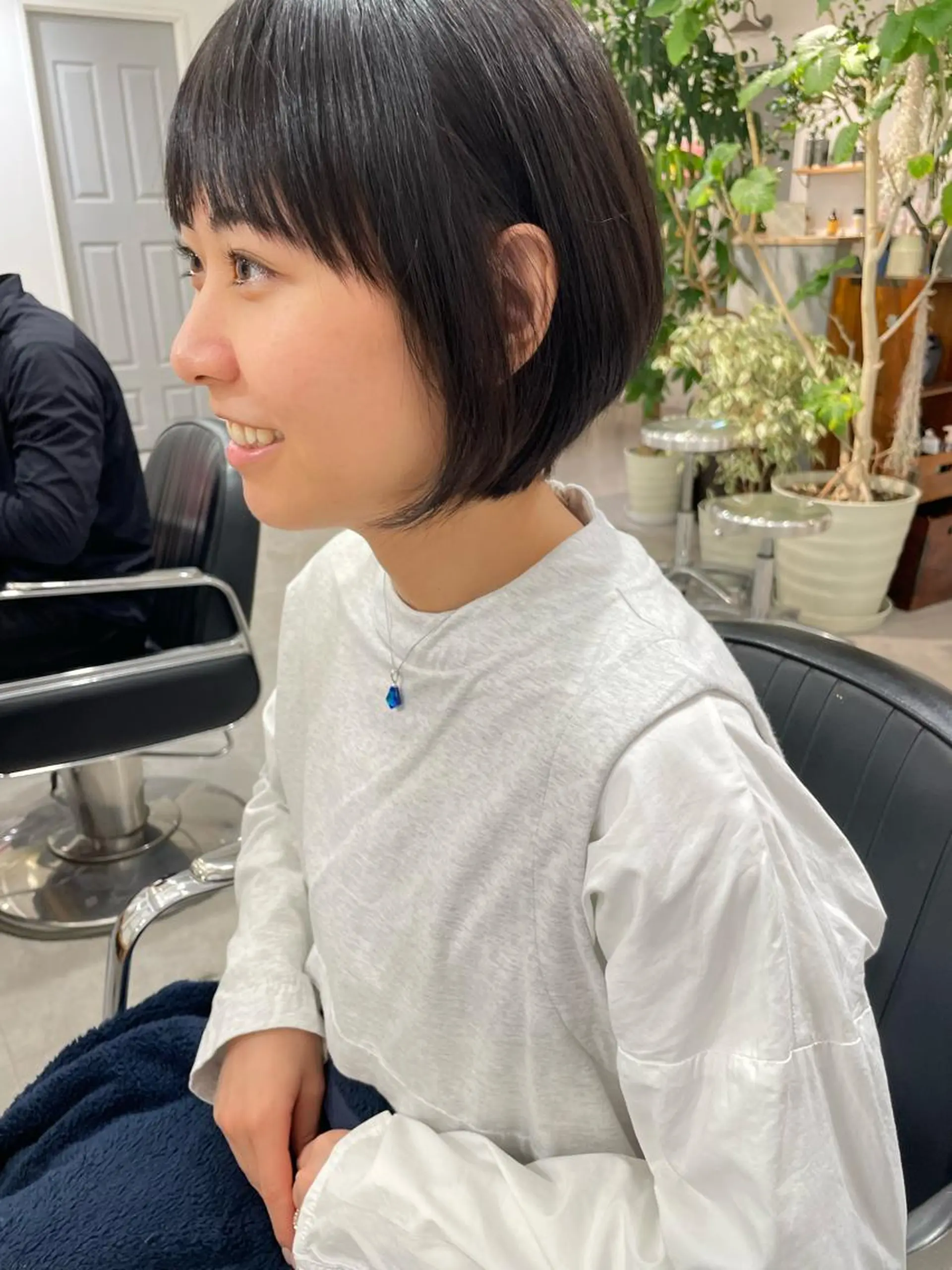 ショート カラー ショートボブ ボブ ショートヘア 表参道【髪質改善】 宮嶋勇太のヘアスタイル