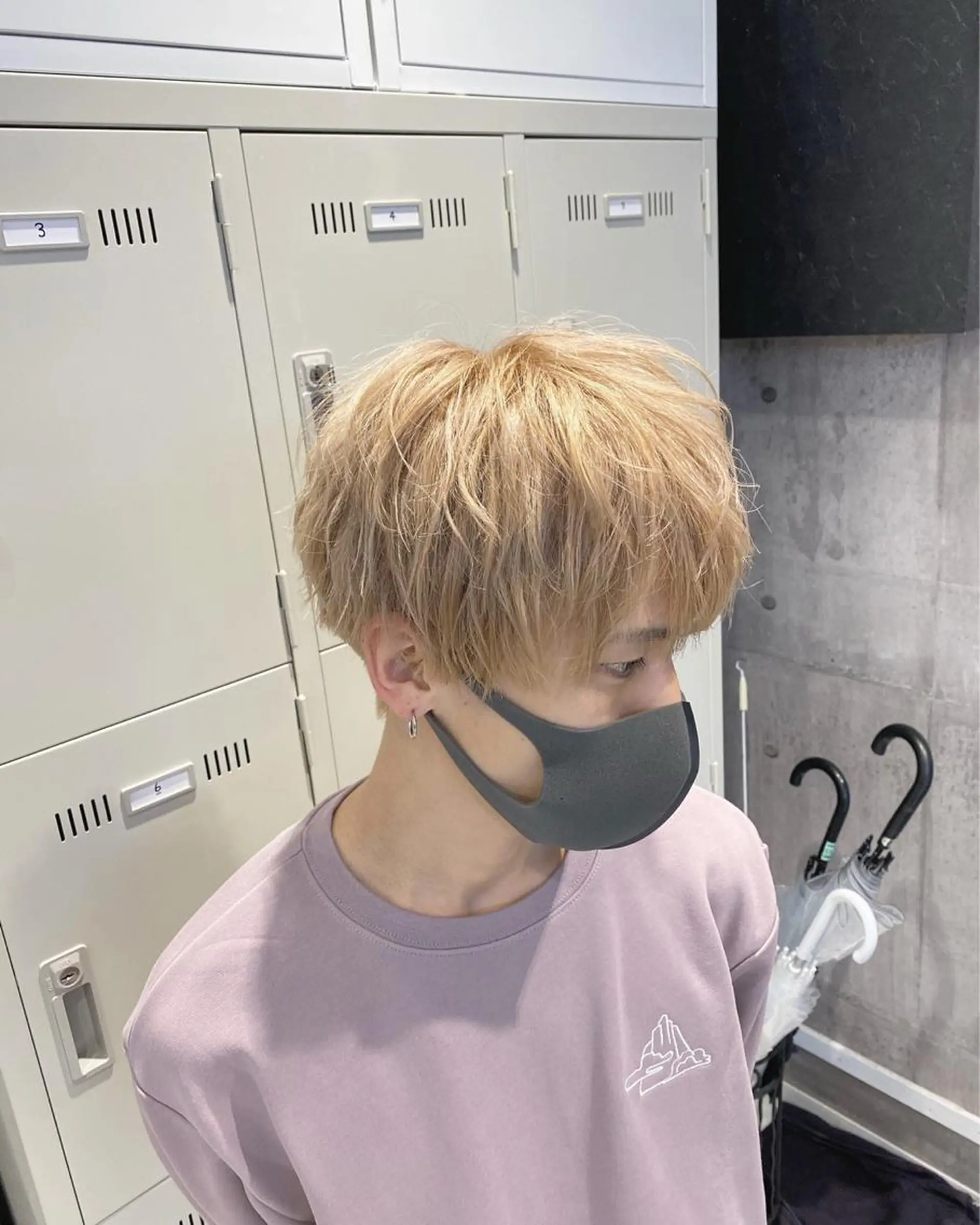 メンズ カット ヘアカラー トリートメント amber所属・🌈ショートの達人 HIROMU🌈のヘアスタイル