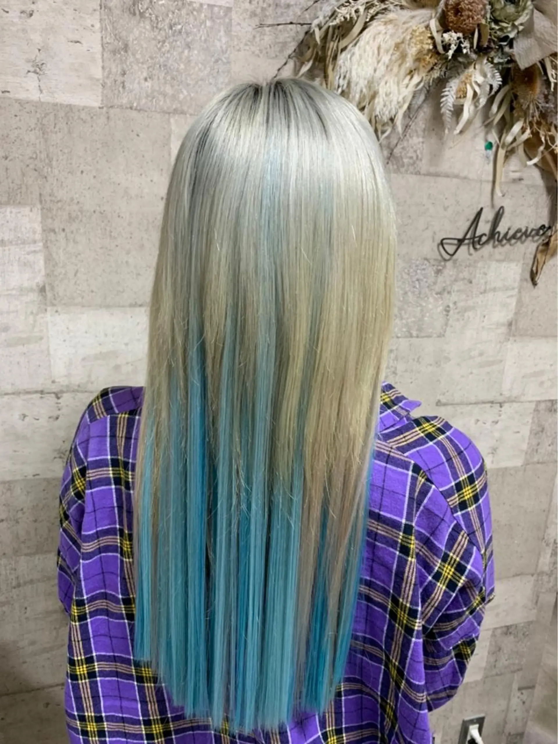 ロング エクステ Achieve 三ノ宮のヘアスタイル