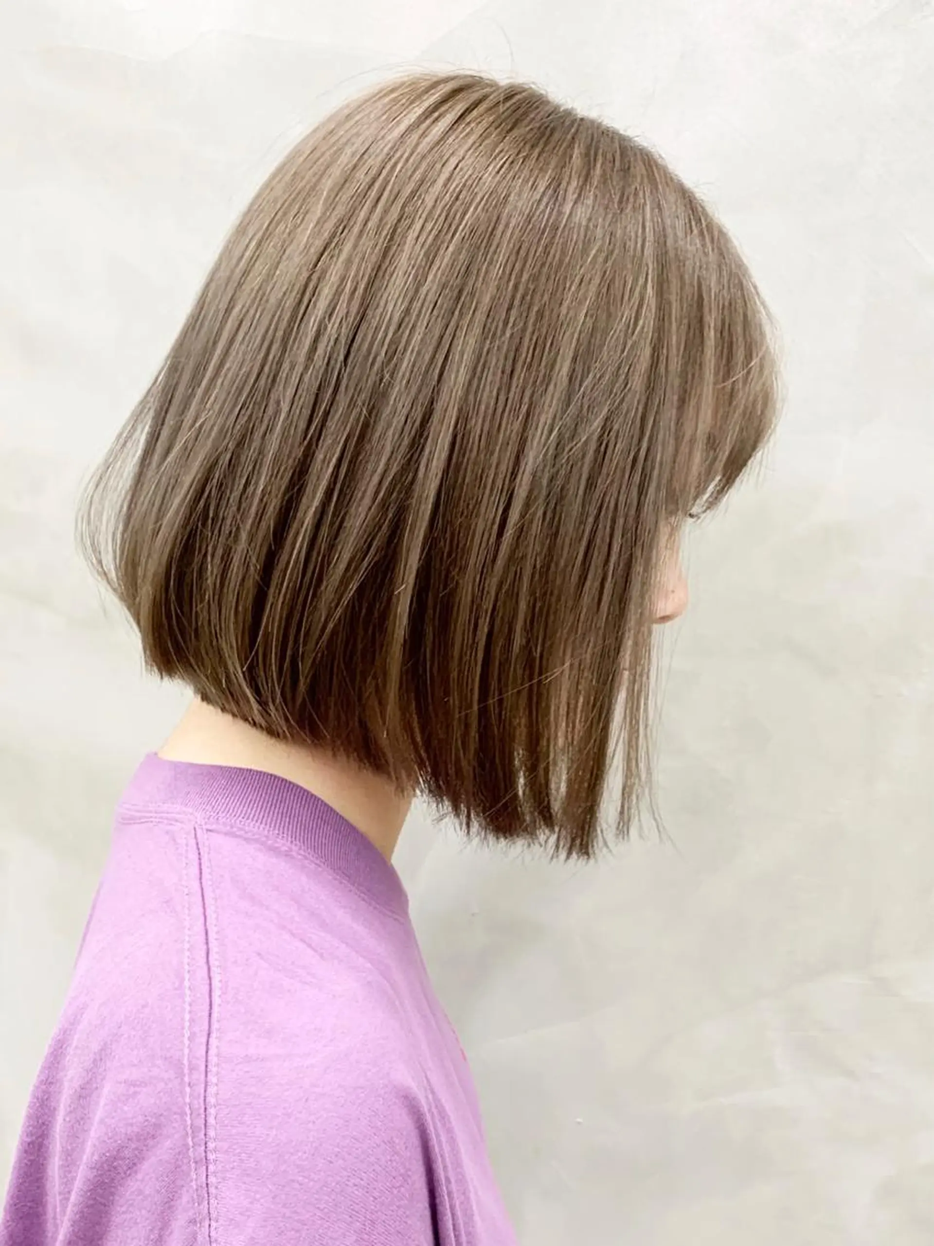 カラー イルミナカラー ボブ SEED&beauty byFLAT所属・ヘッドスパ (女性限定)🍋モエのヘアスタイル