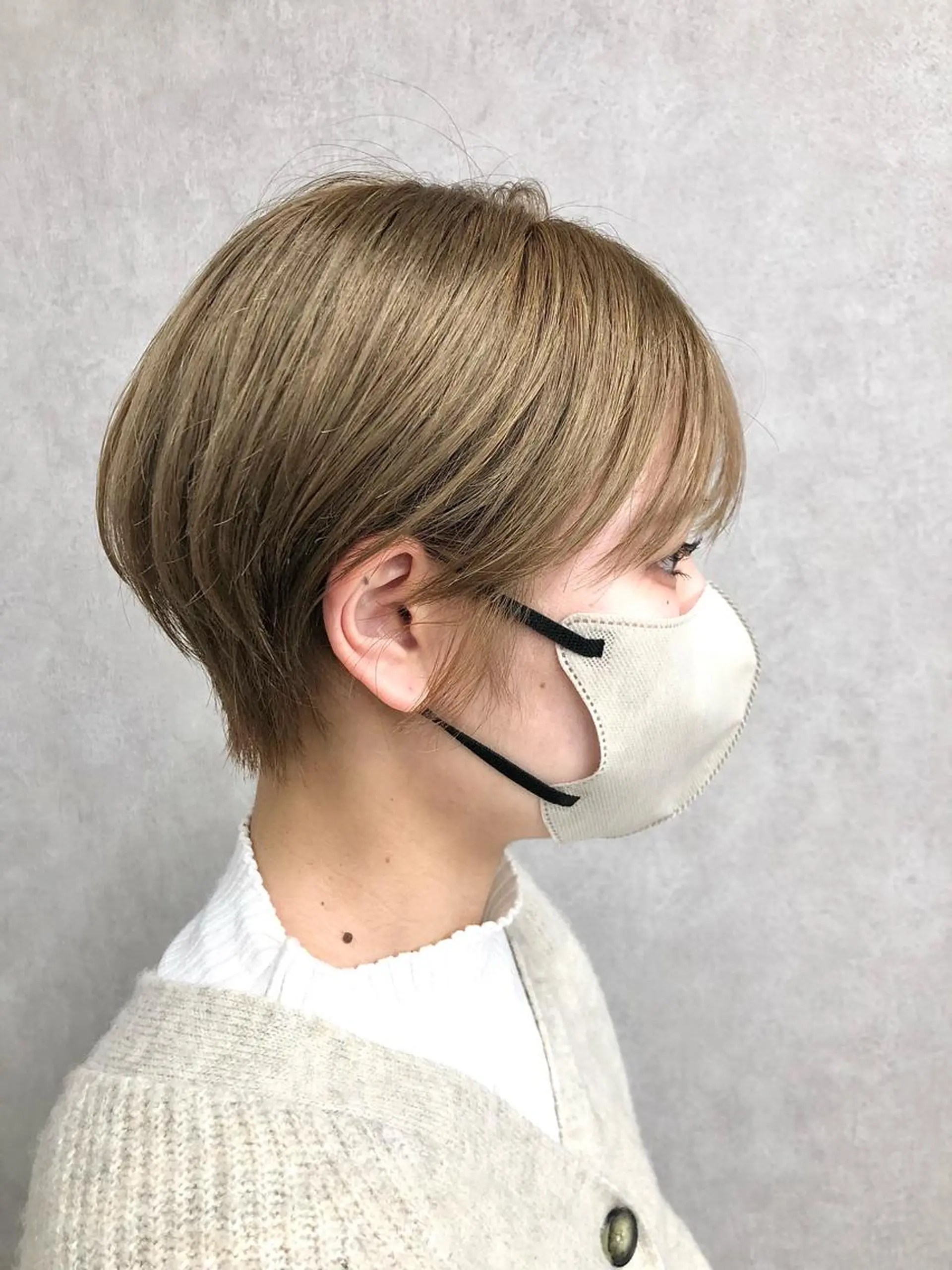 ショート カラー カット ヘアカラー トリートメント ショート、韓国メンズ ヘアのかつらぎのヘアスタイル