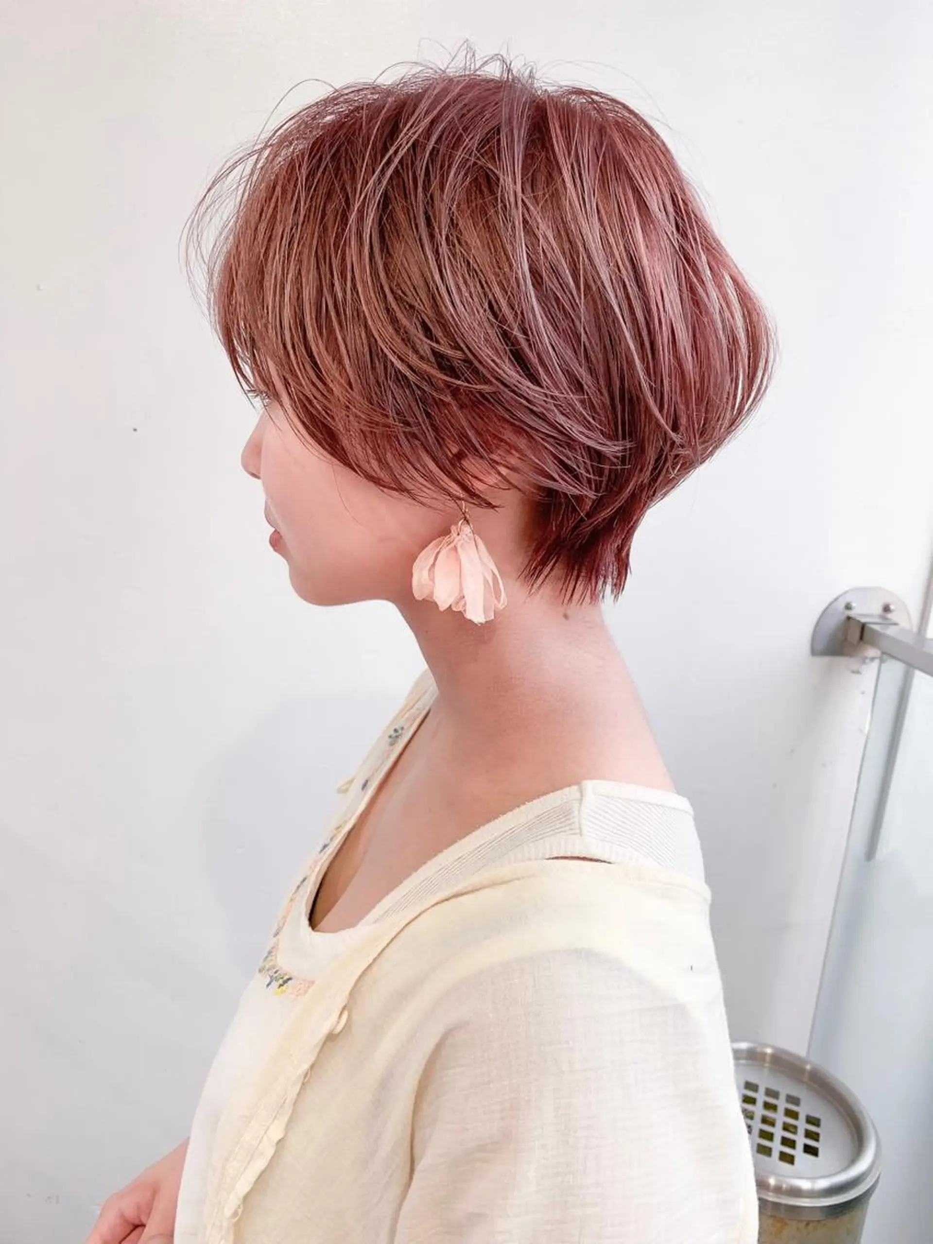 ショート カラー ショート/レイヤー なら石井知希のヘアスタイル