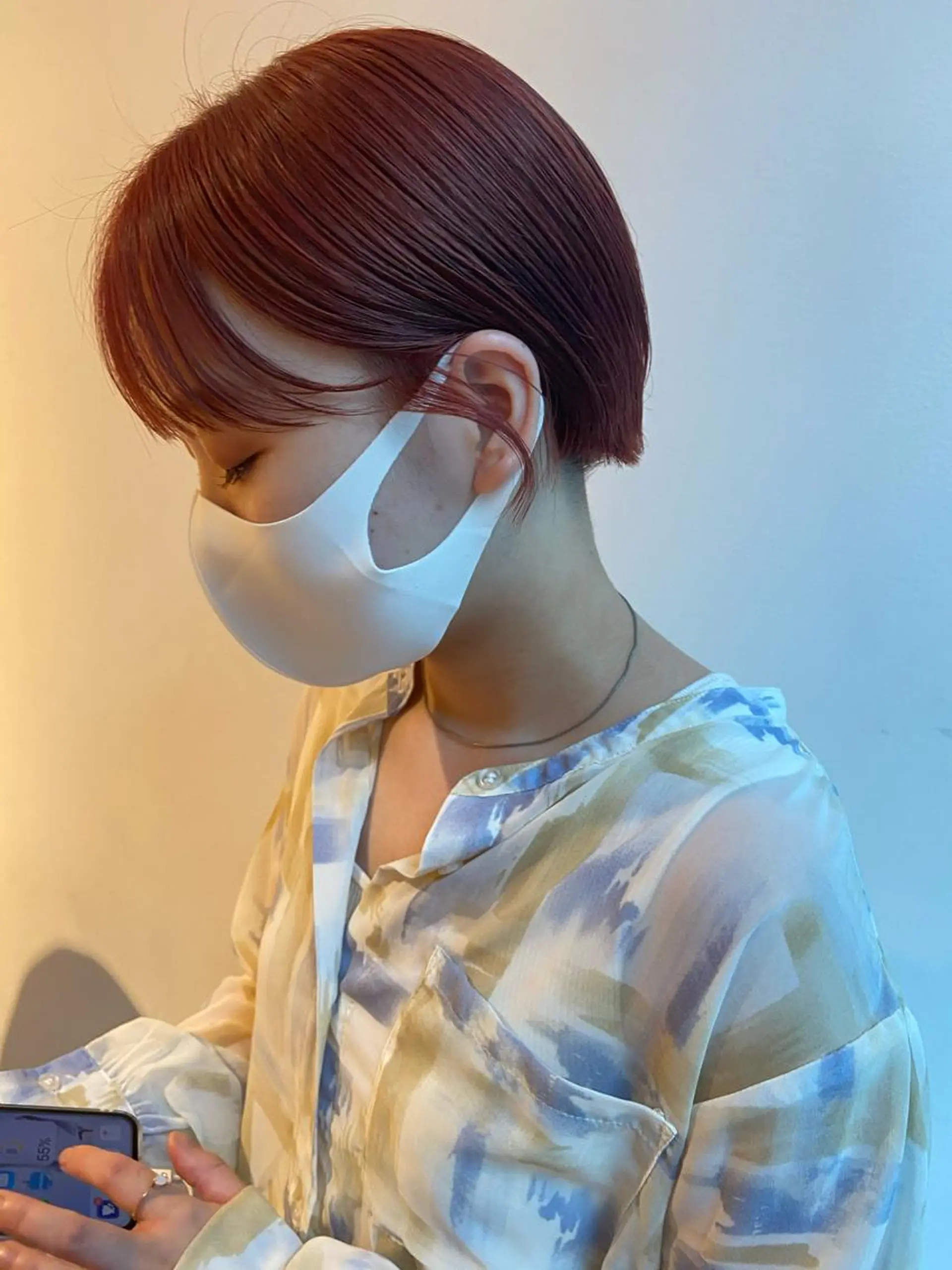 ショート カラー Rinon所属・沖 真琴のヘアスタイル