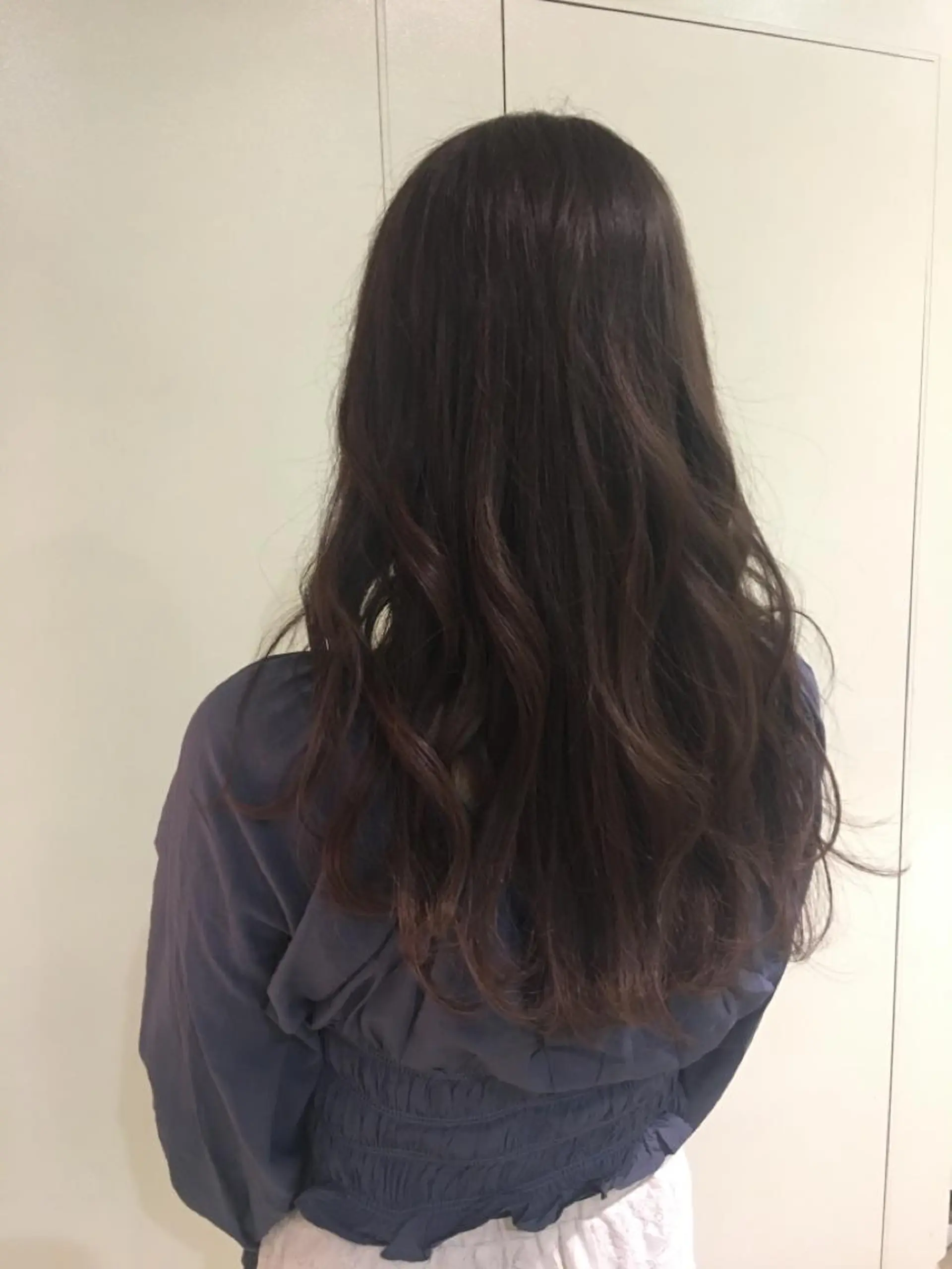 ロング カラー パーマ ヘアアレンジ 中村 碧のヘアスタイル