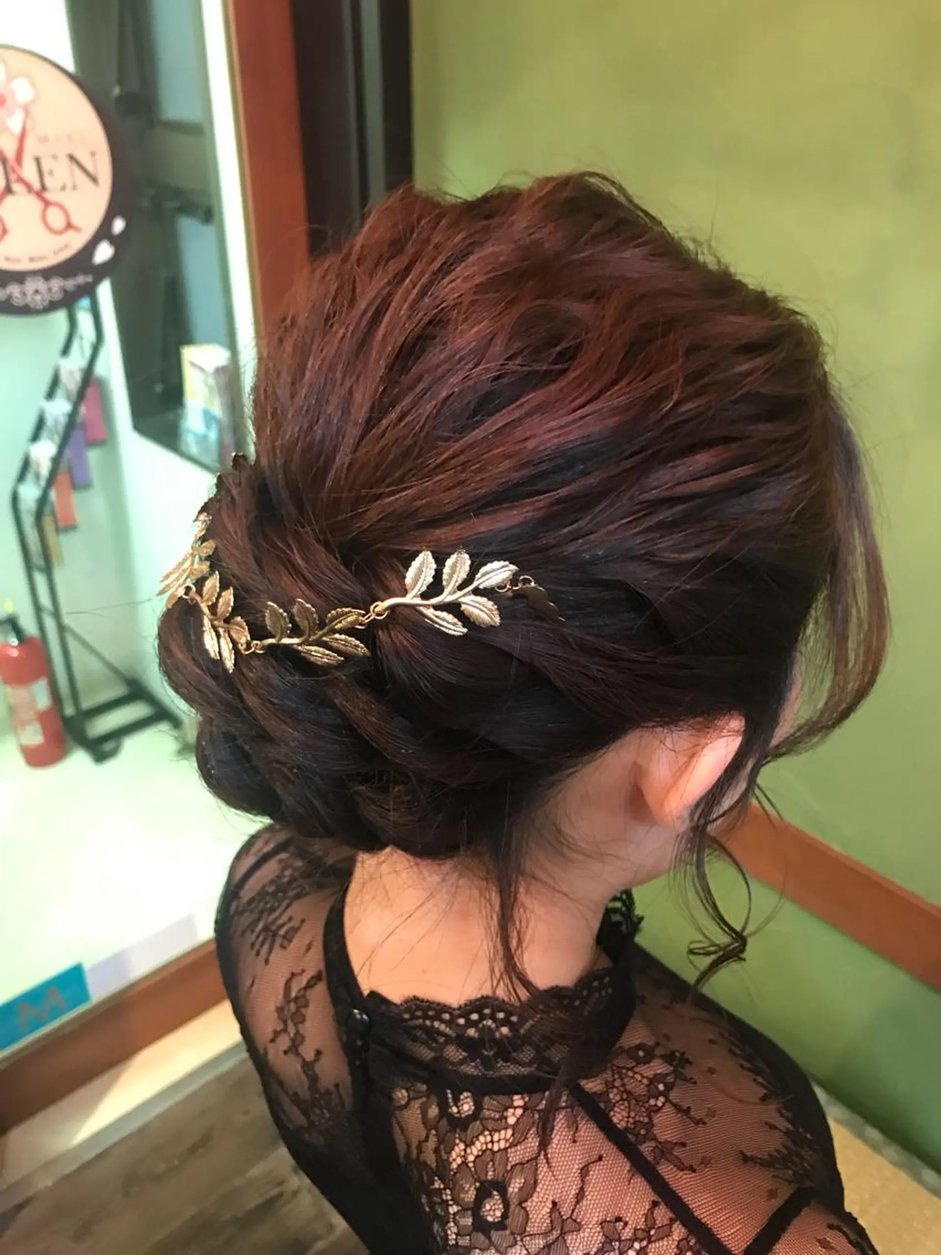 ミディアム ヘアアレンジ hairmake Sakura松本真理のヘアスタイル