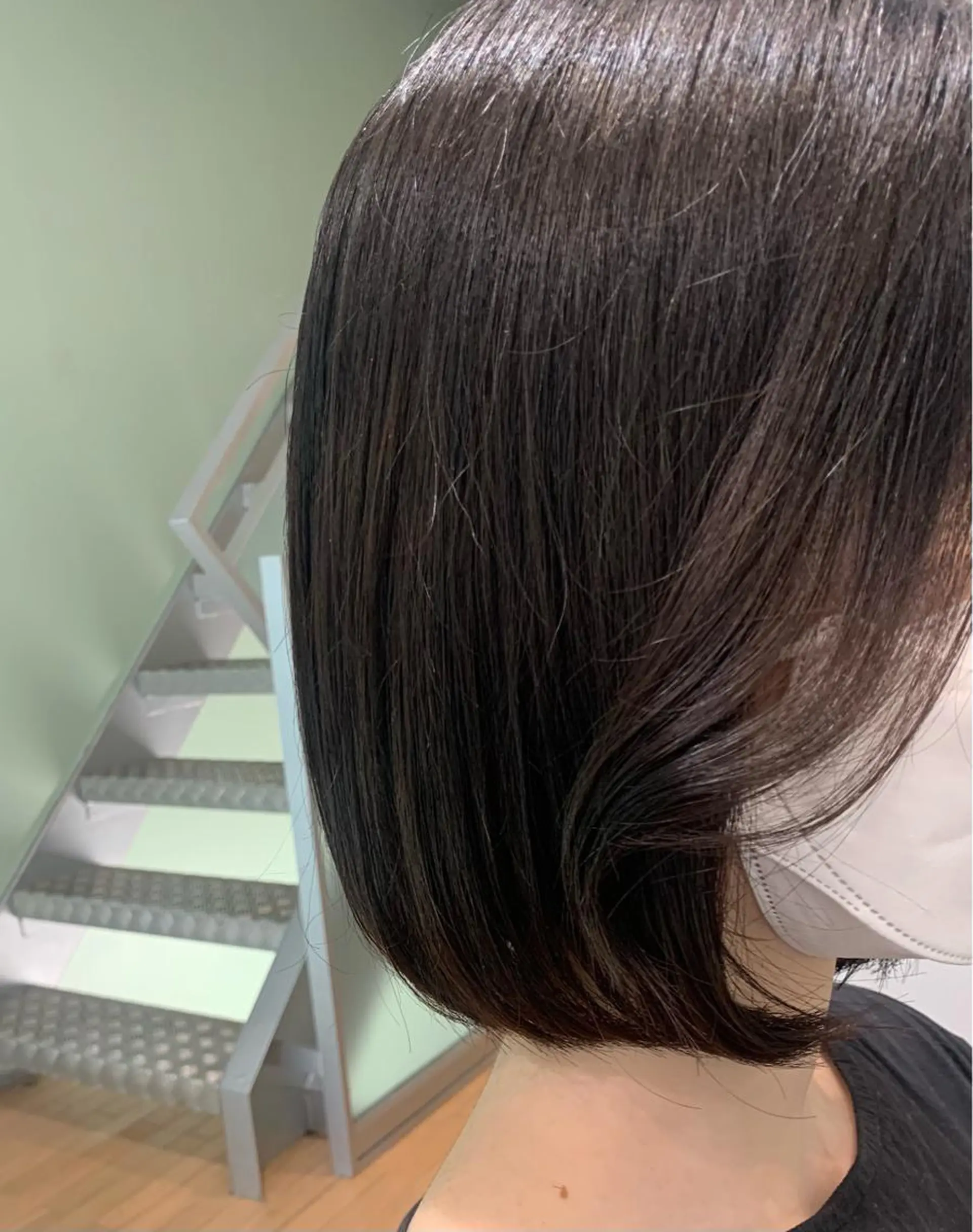 ミディアム 村松 萌のヘアスタイル
