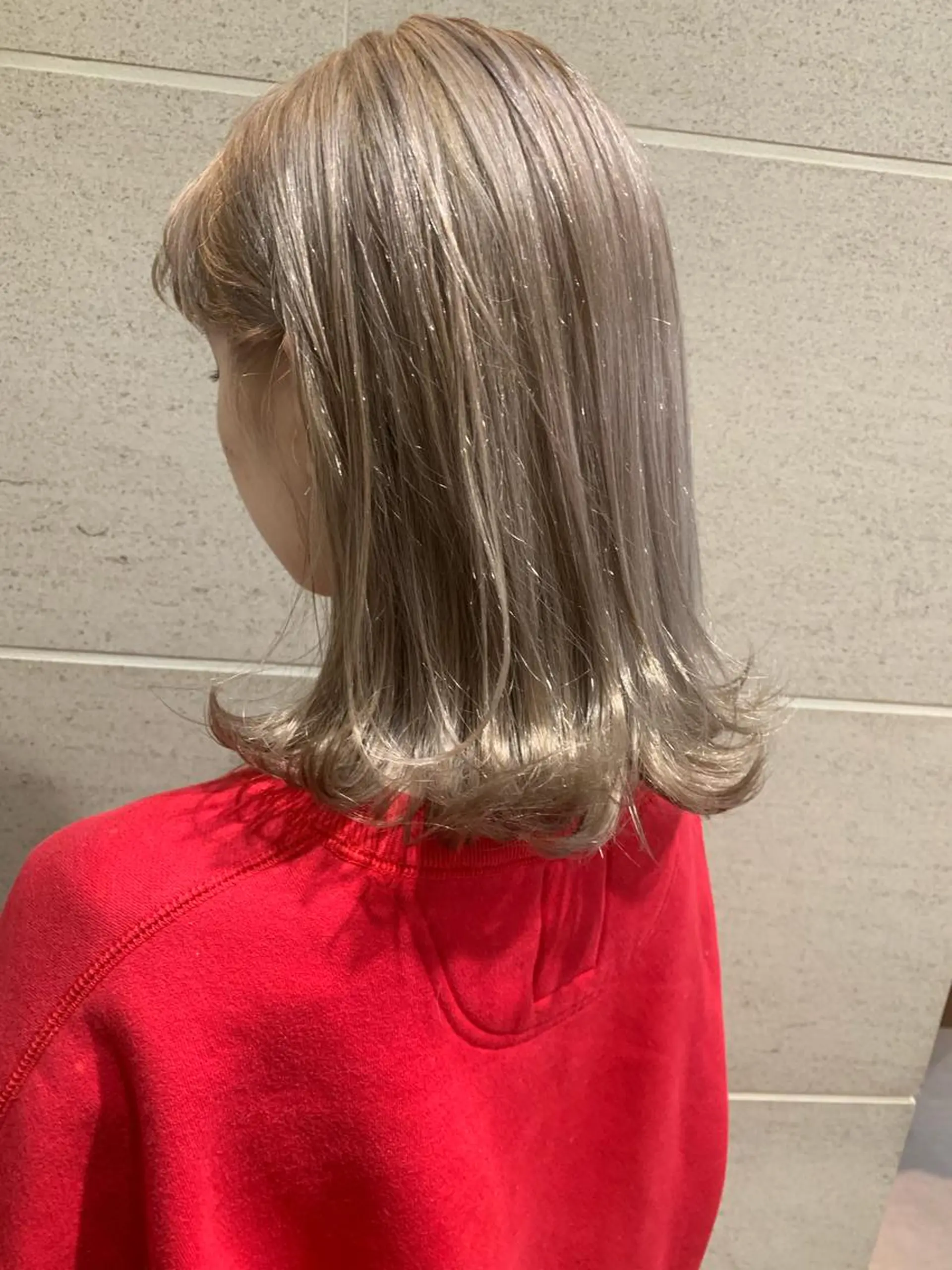 セミロング カラー ヘアカラー トリートメント salonLEPIA ヒロ 矢場町 栄のヘアスタイル