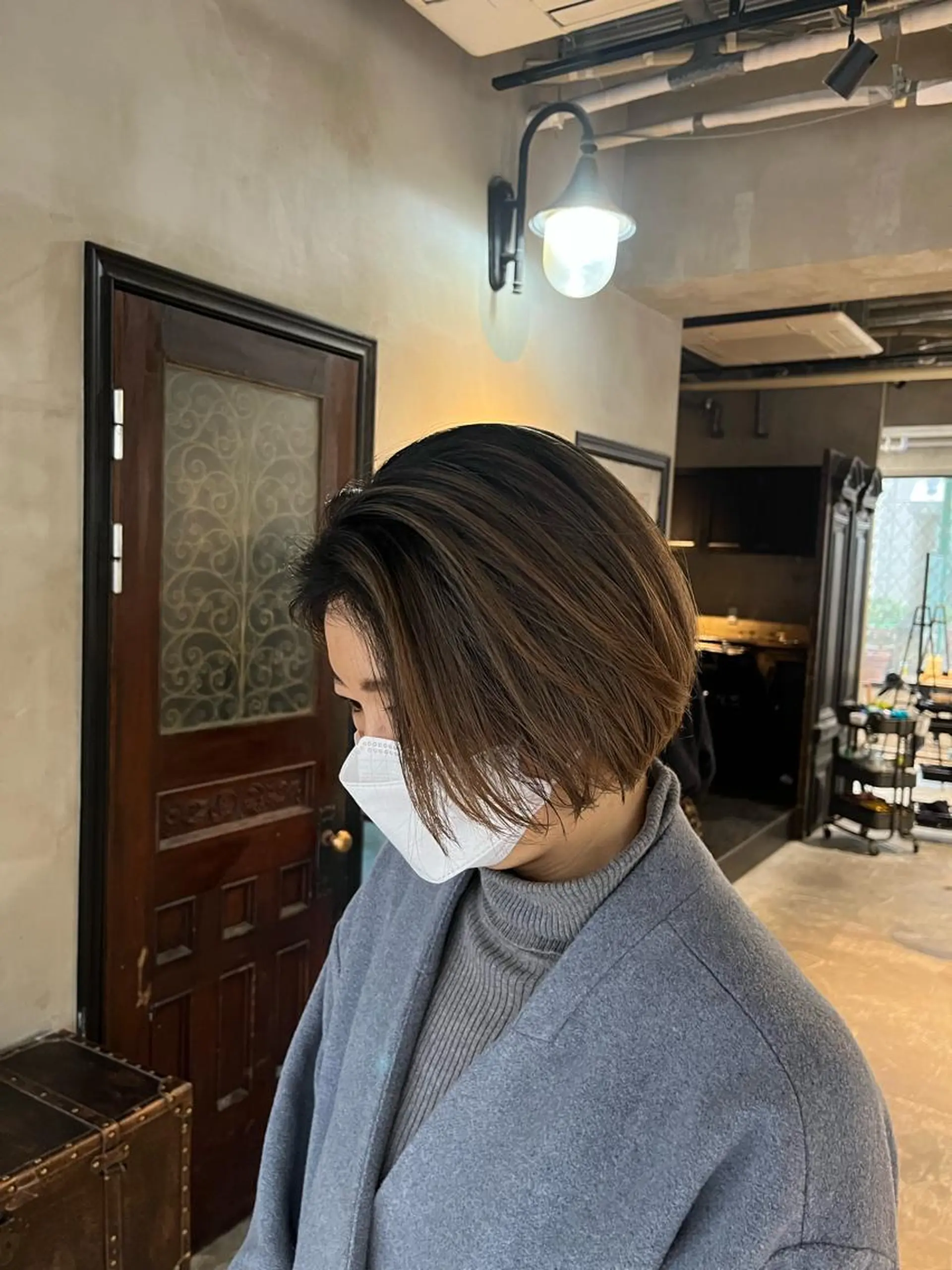 ショート カラー バレイヤージュ レイヤーカット カット ヘアカラー トリートメント DX所属・✨メンズスタイル✨ Daiのヘアスタイル