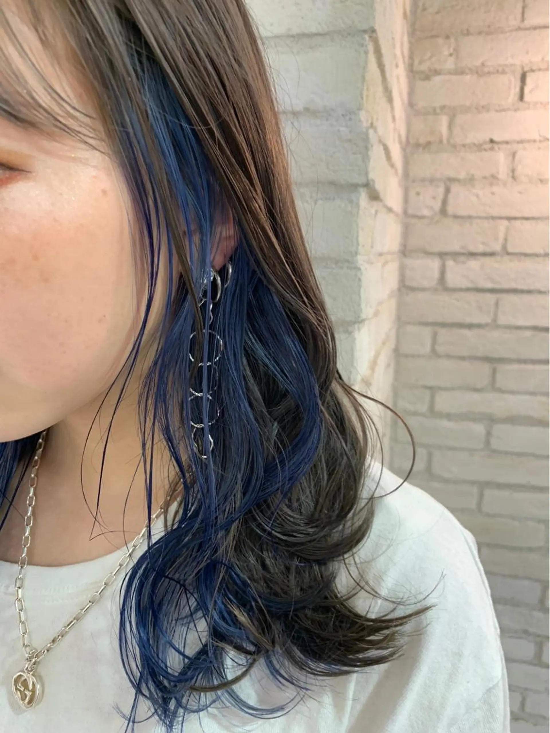 ミディアム カラー 韓国ヘア/艶カラー /田中悠佑のヘアスタイル