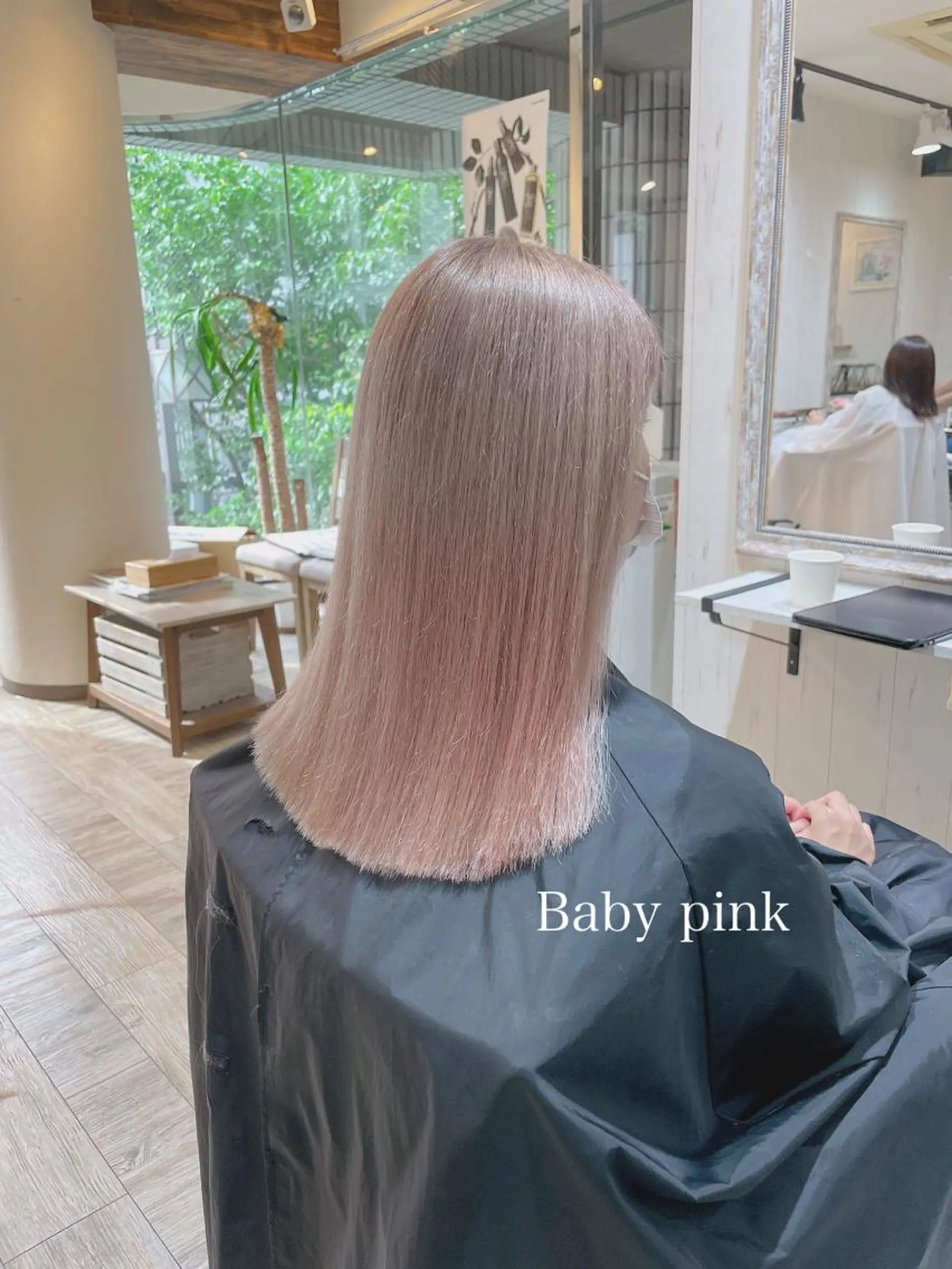 セミロング カラー アッシュ アッシュブラック ベージュカラー 黒髪 ブルーカラー ヘアカラー トリートメント 【垢抜け大人髪】 TIARA西山のヘアスタイル