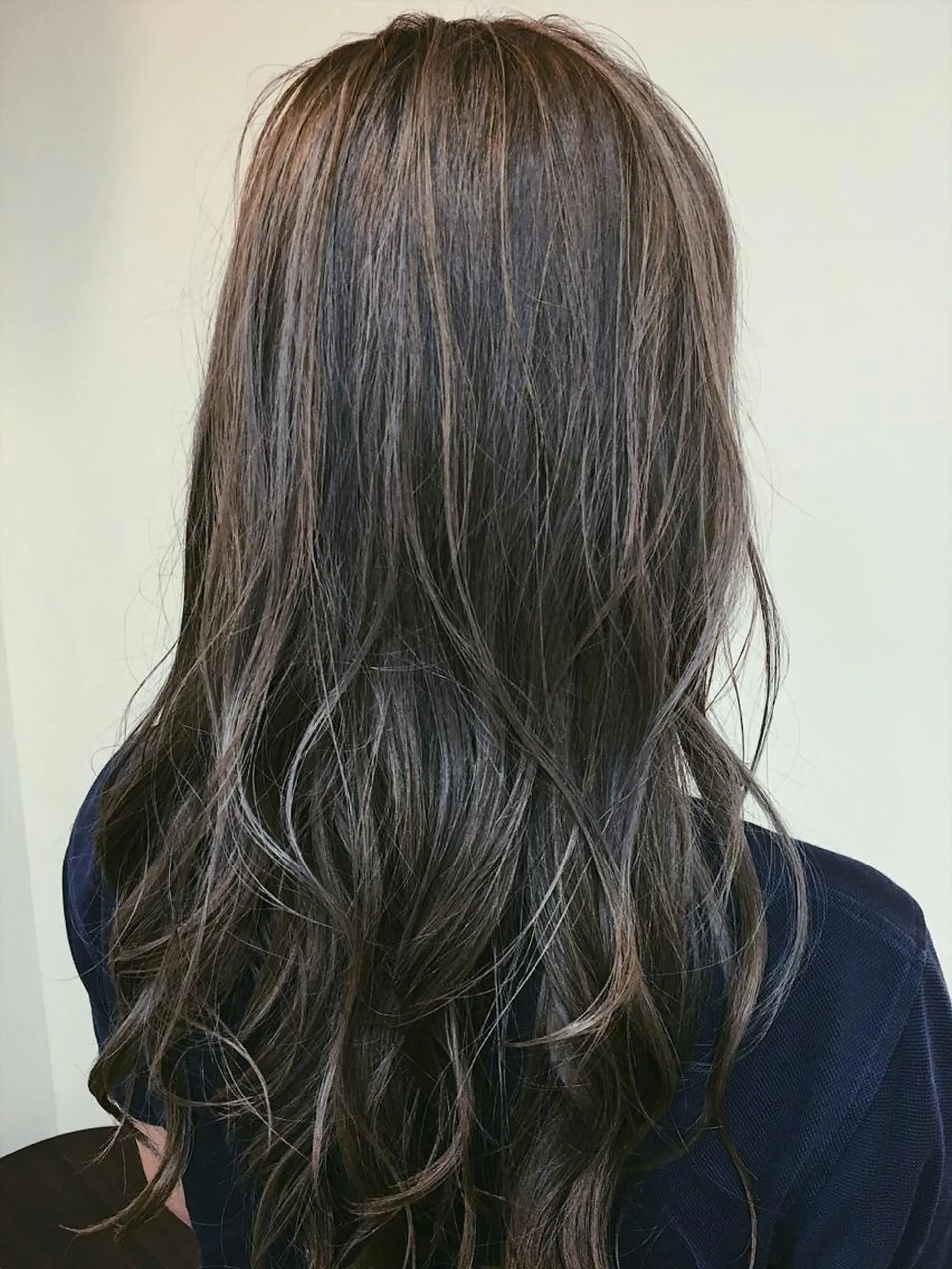 ロング カラー アッシュ ラベンダーカラー ラベンダーアッシュ ノグチ ユウキ/ボブのヘアスタイル